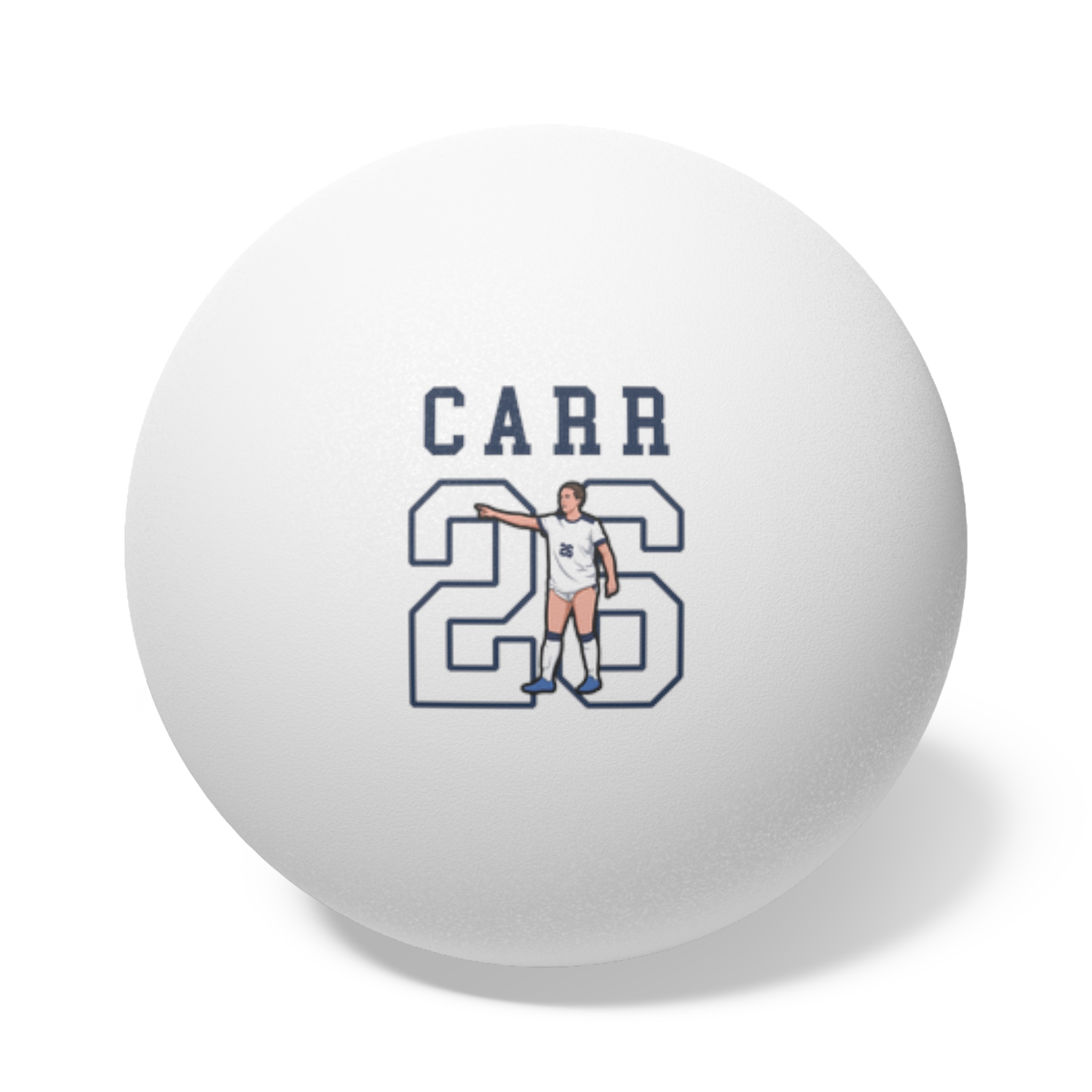 Ping Pong Balls, 6 pcs — character_shirsey in White