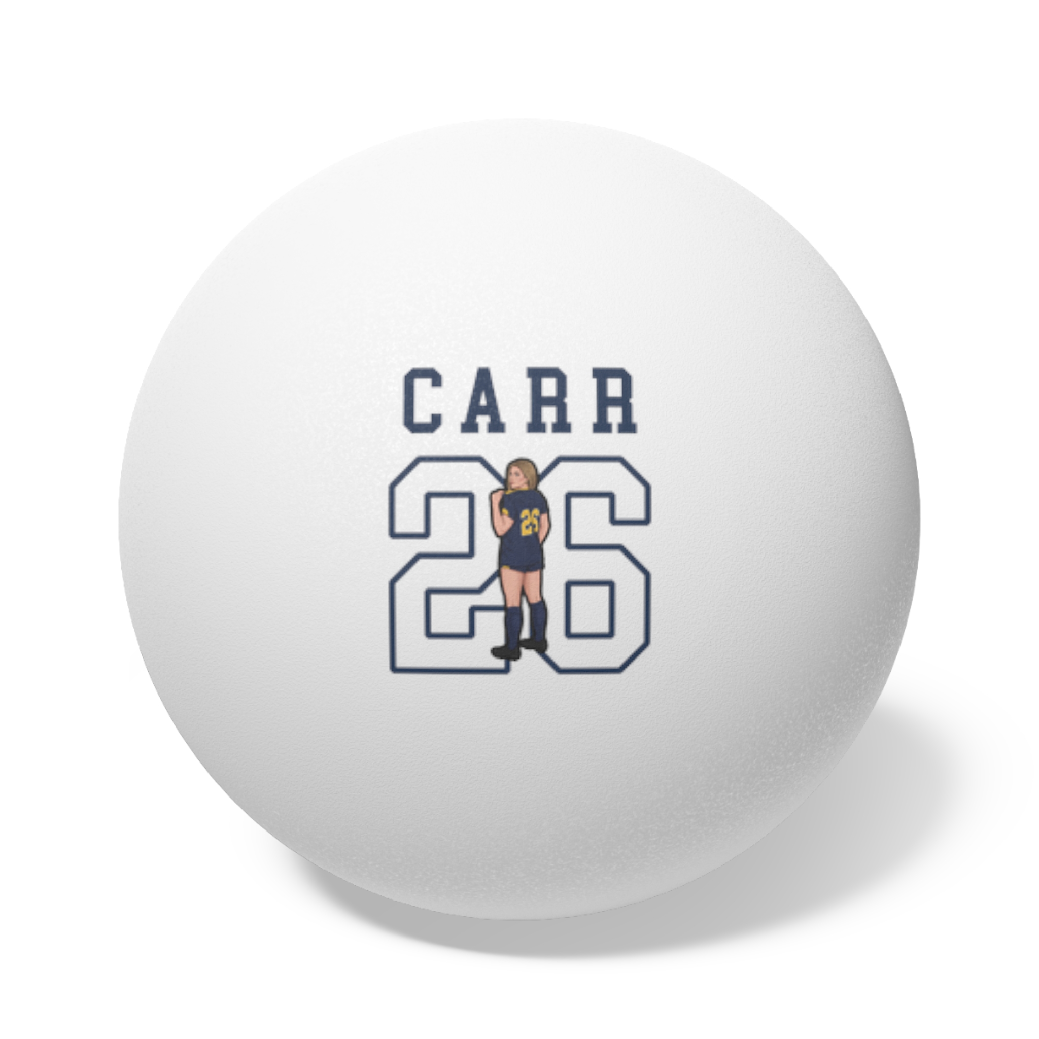 Ping Pong Balls, 6 pcs — character_shirsey in White