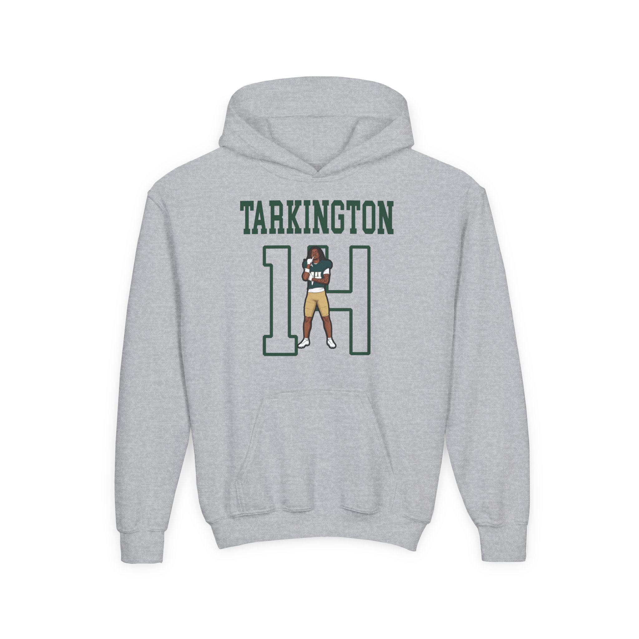 Youth Hoodie — character_shirsey in Grey