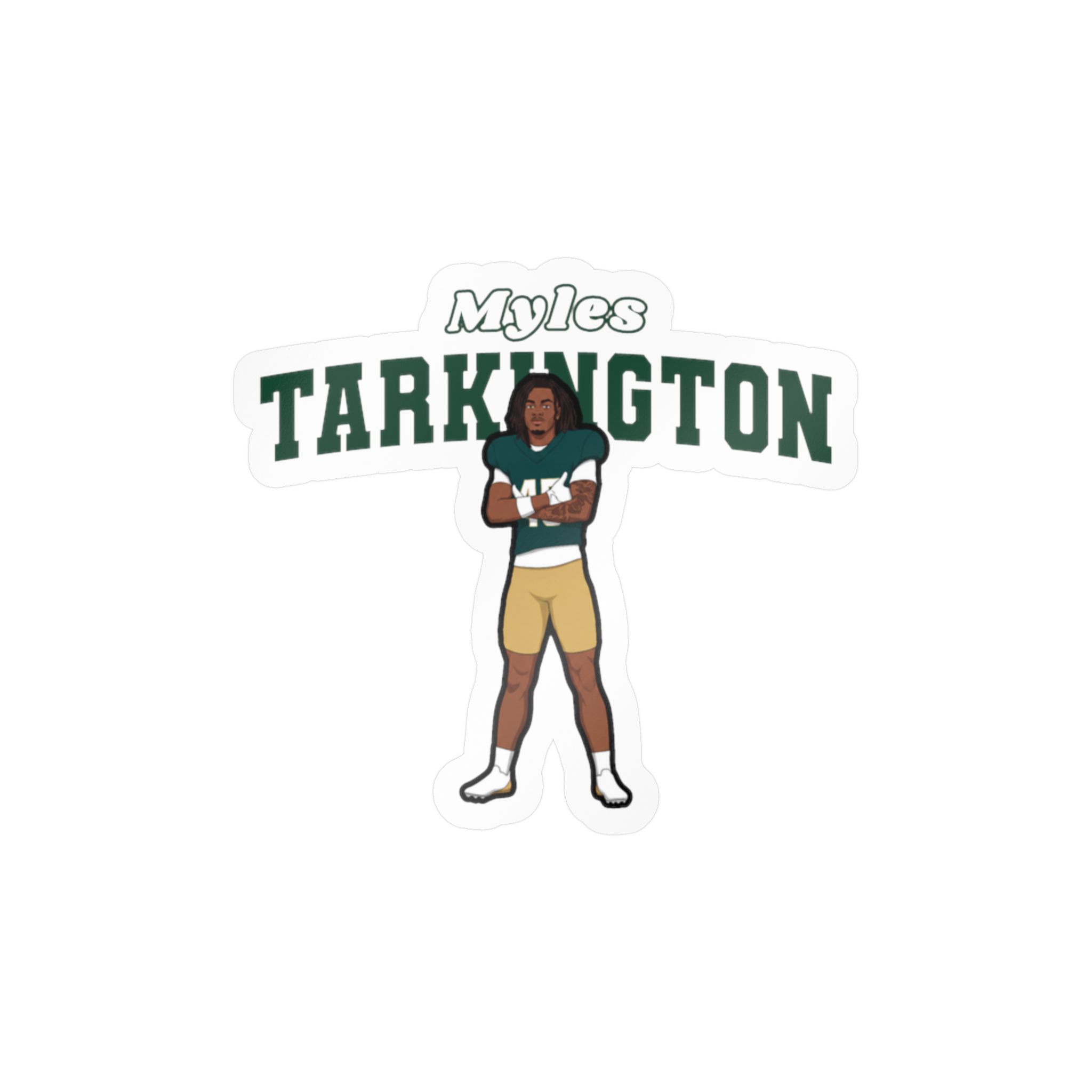 Vinyl Sticker — character_name_arch in Classic