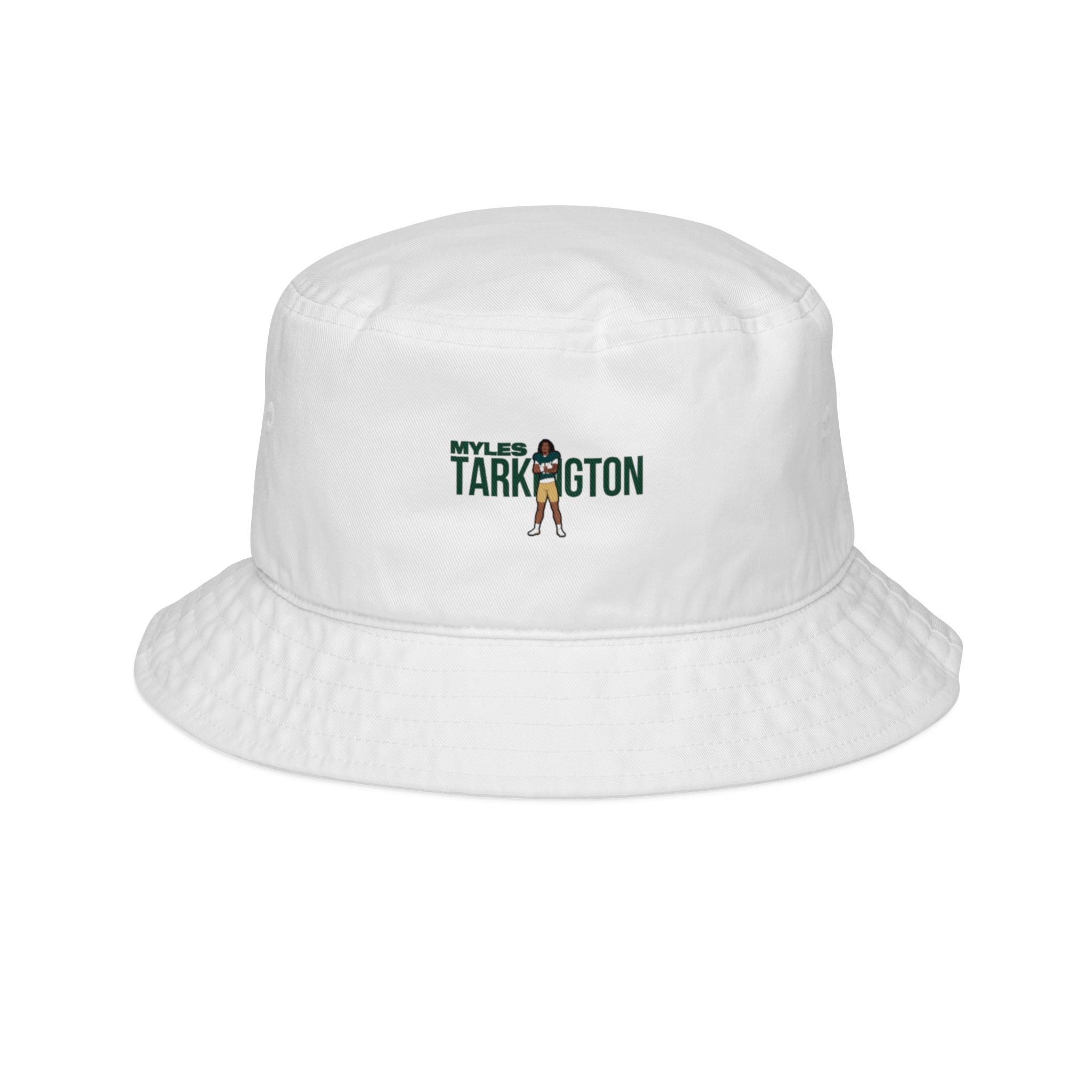 Bucket Hat — character_player_name in White