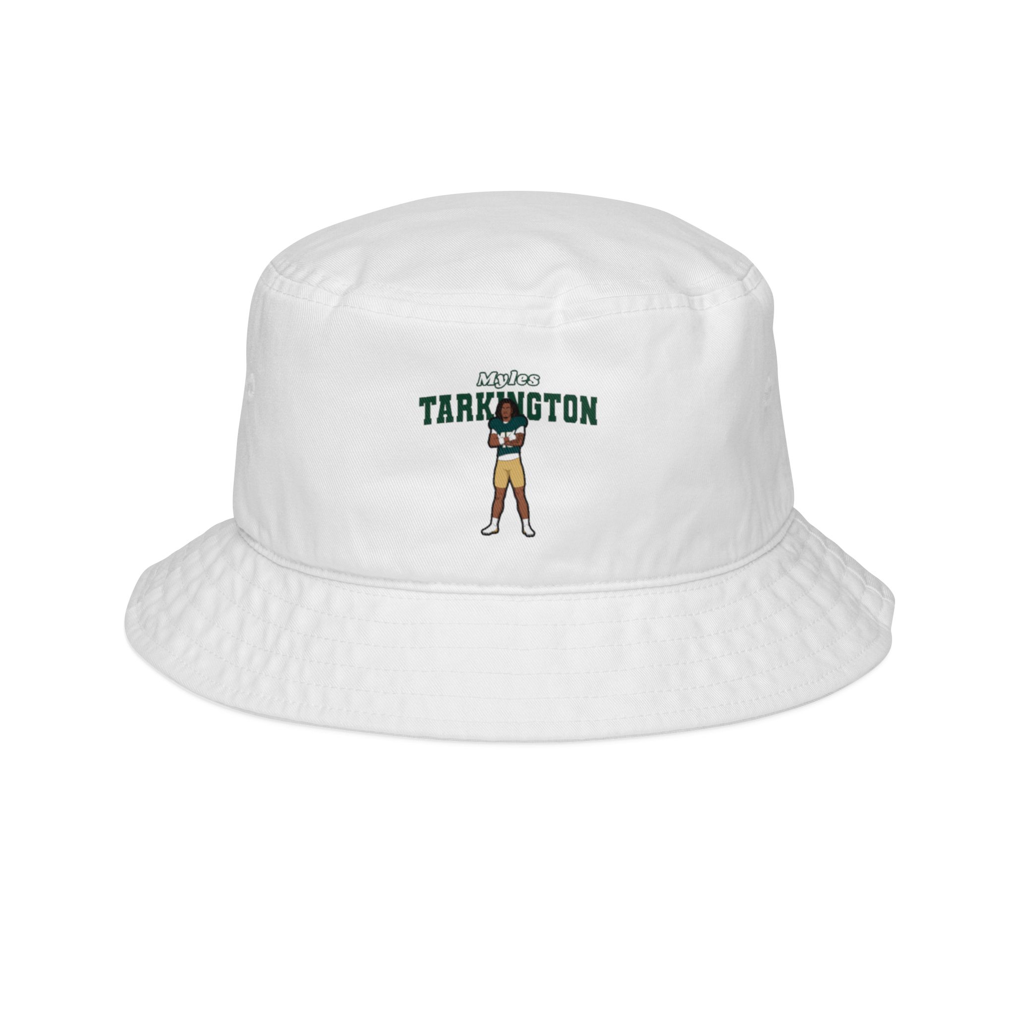 Bucket Hat — character_name_arch in White