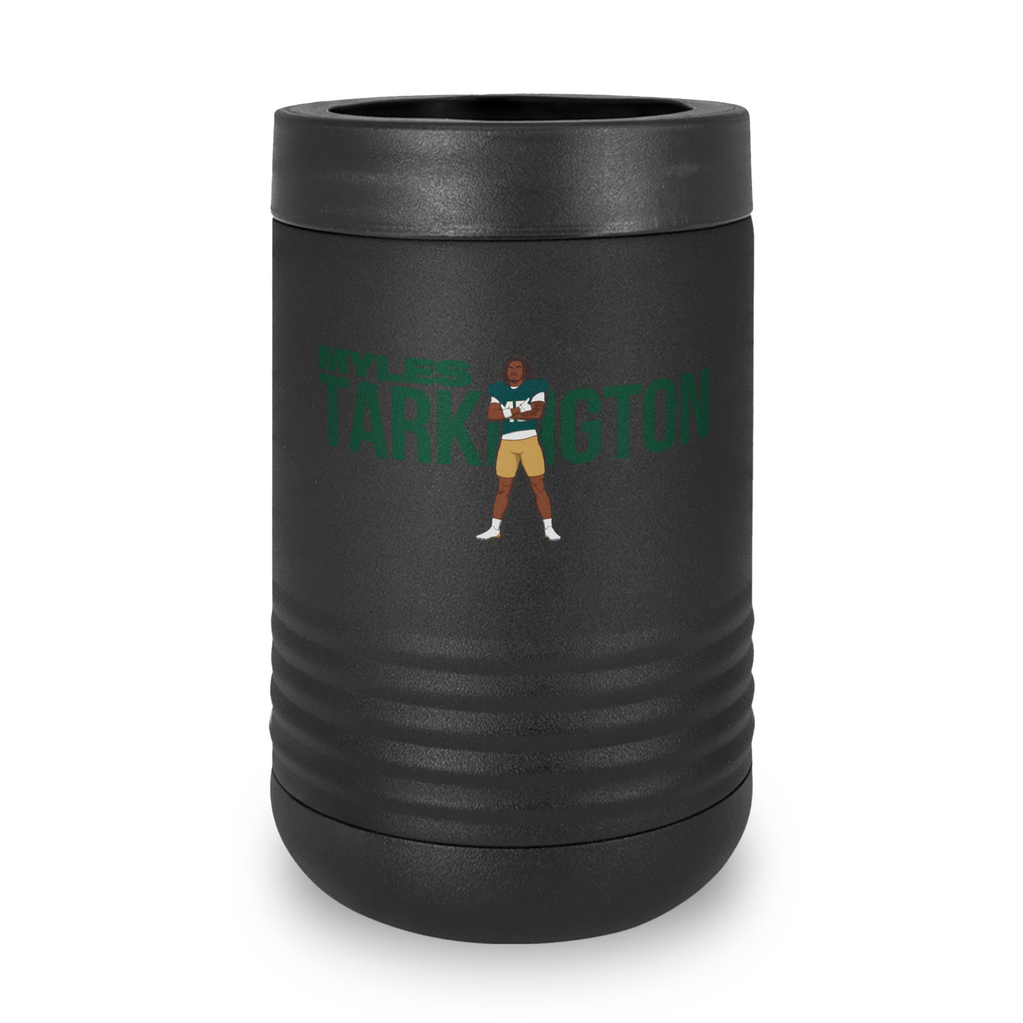 Stainless Can Cooler — character_player_name in Black