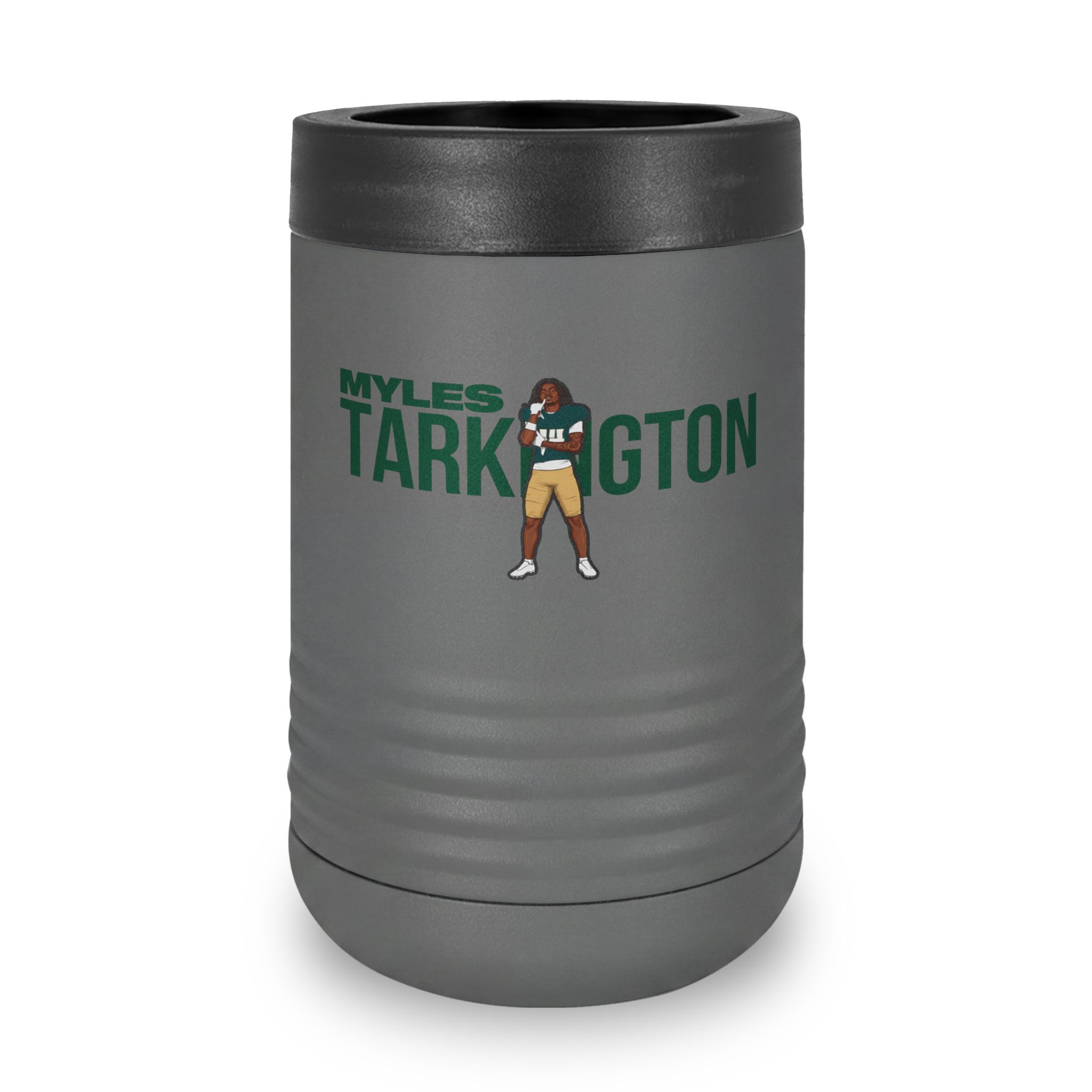 Stainless Can Cooler — character_player_name in Grey