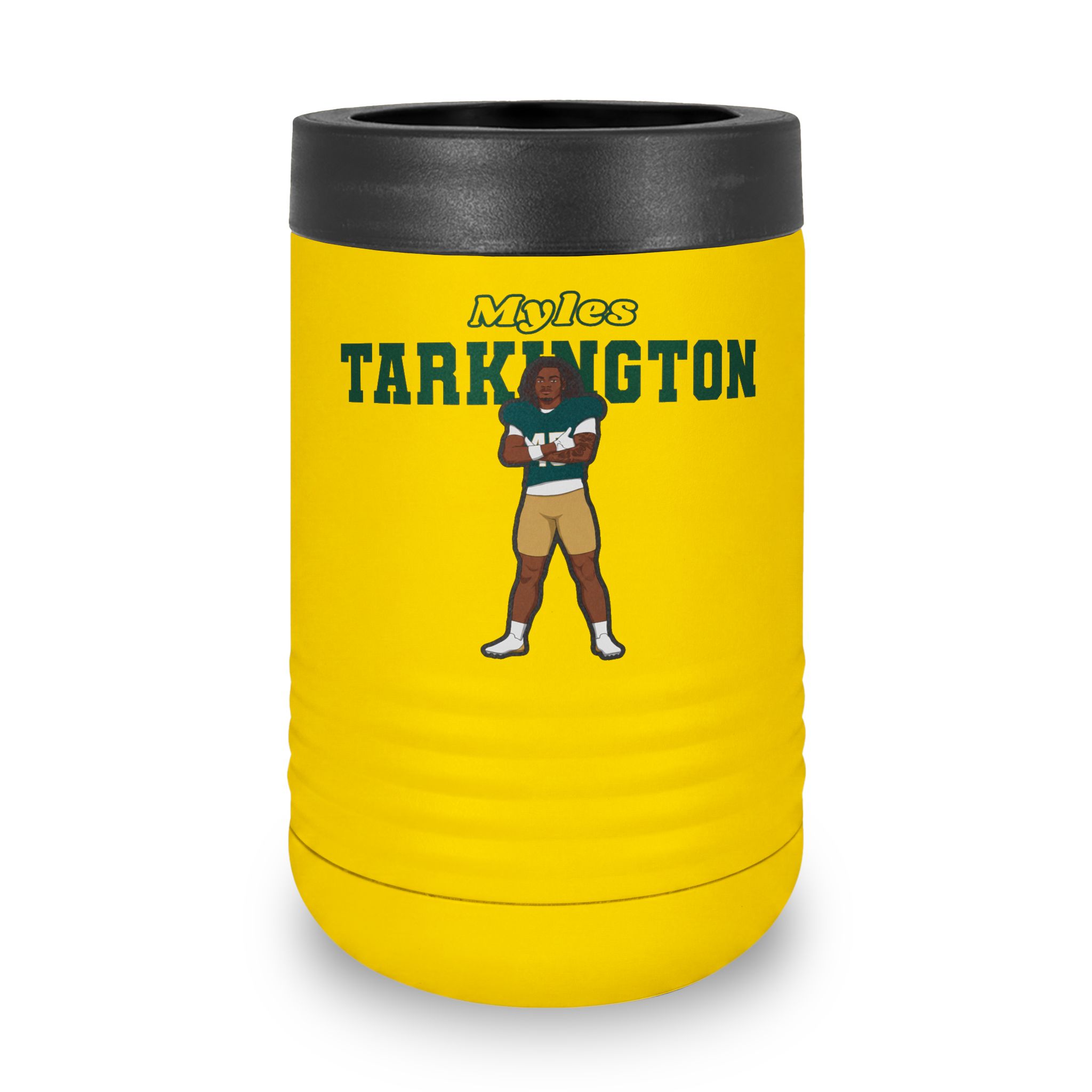 Stainless Can Cooler — character_name_arch in Yellow