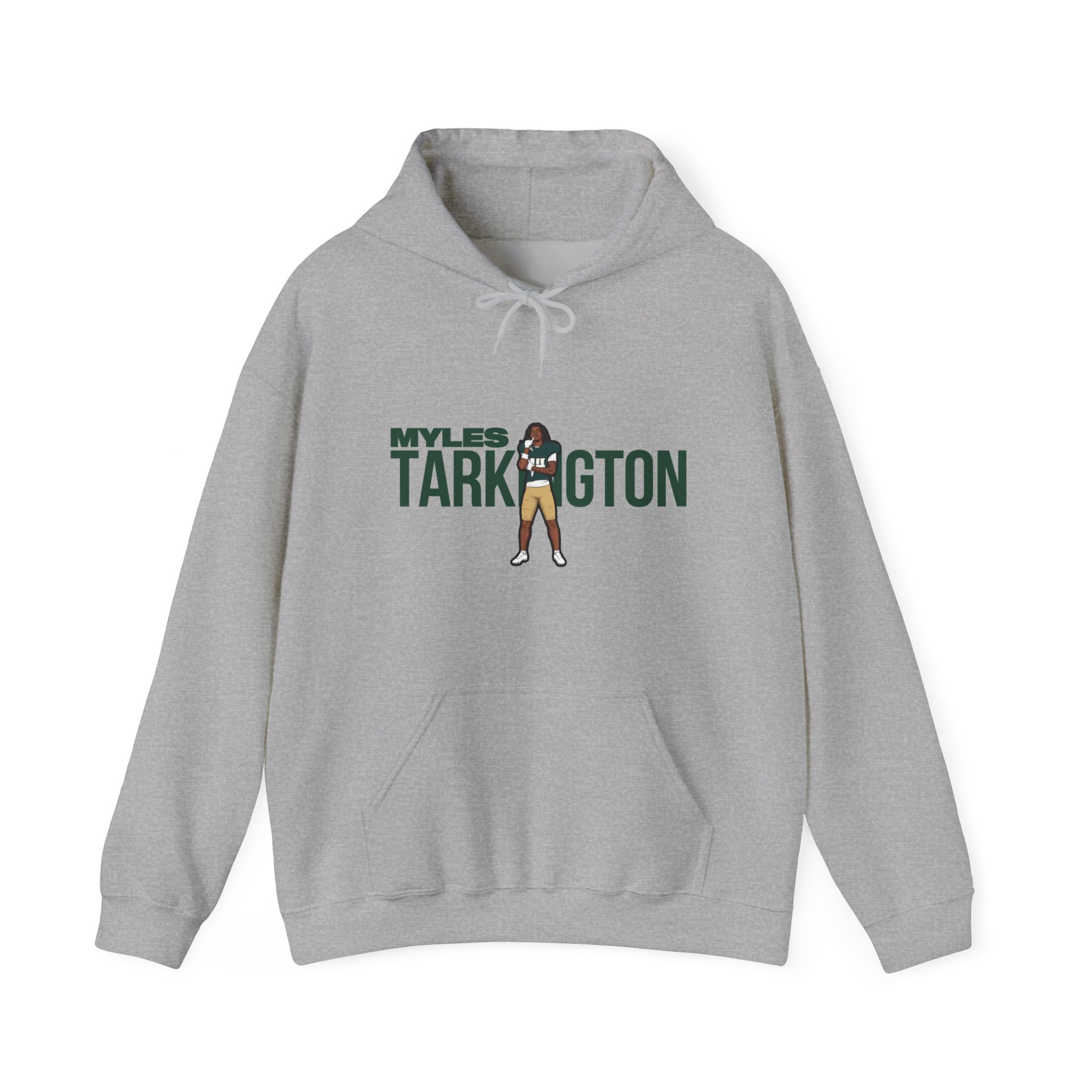 Hoodie — character_player_name in Grey