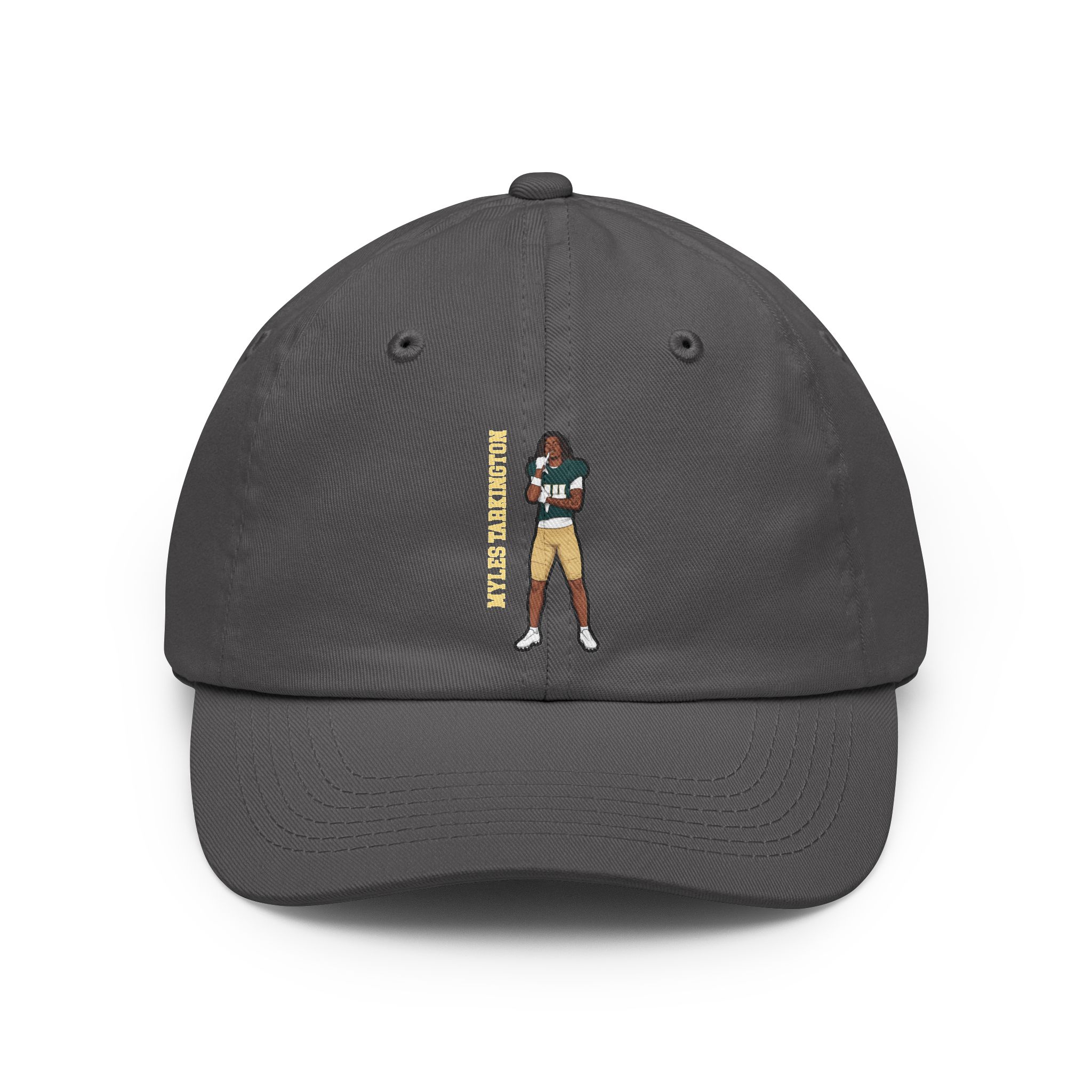 Classic Cap — character_name_vertical in Grey