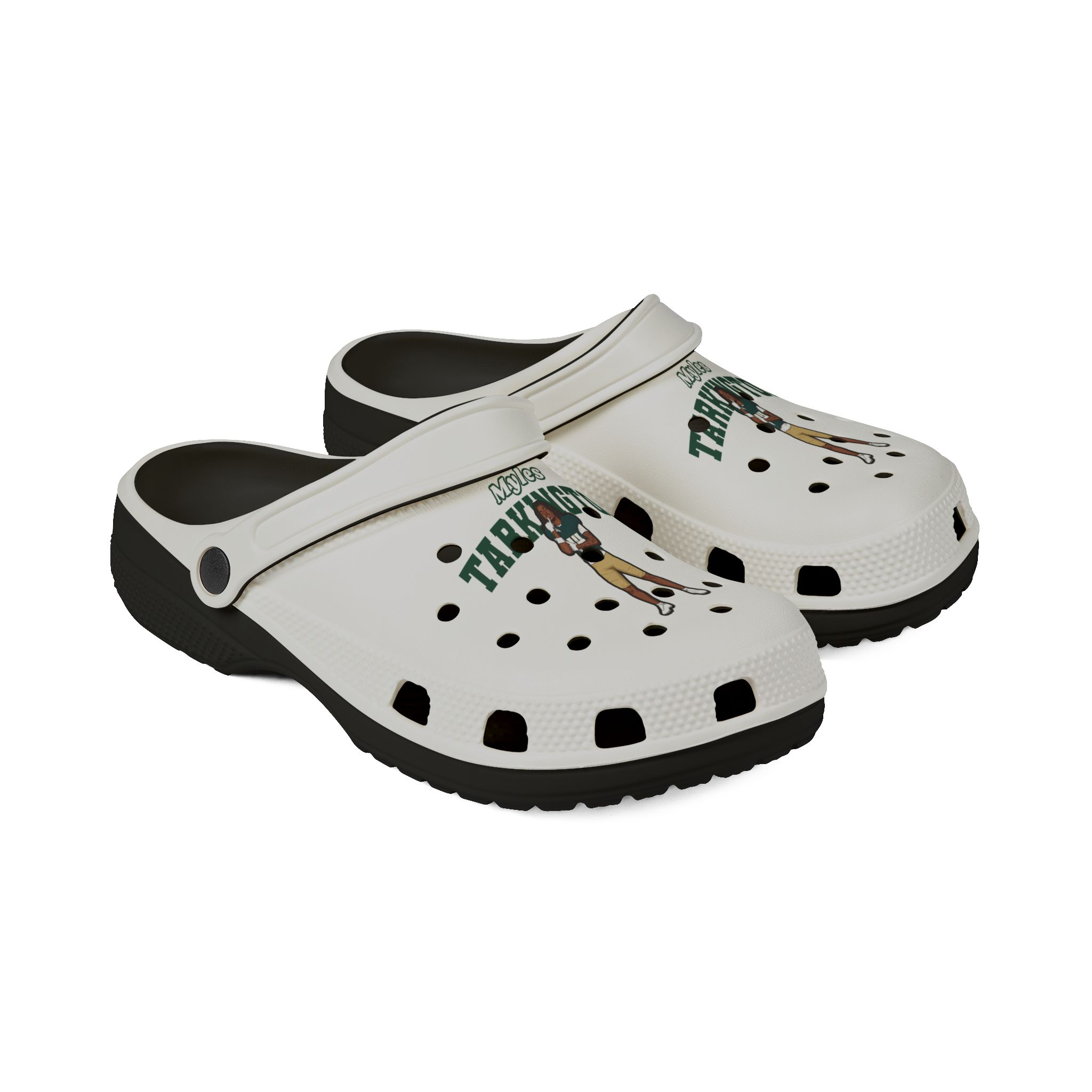 Rubber Clogs — character_name_arch in Black