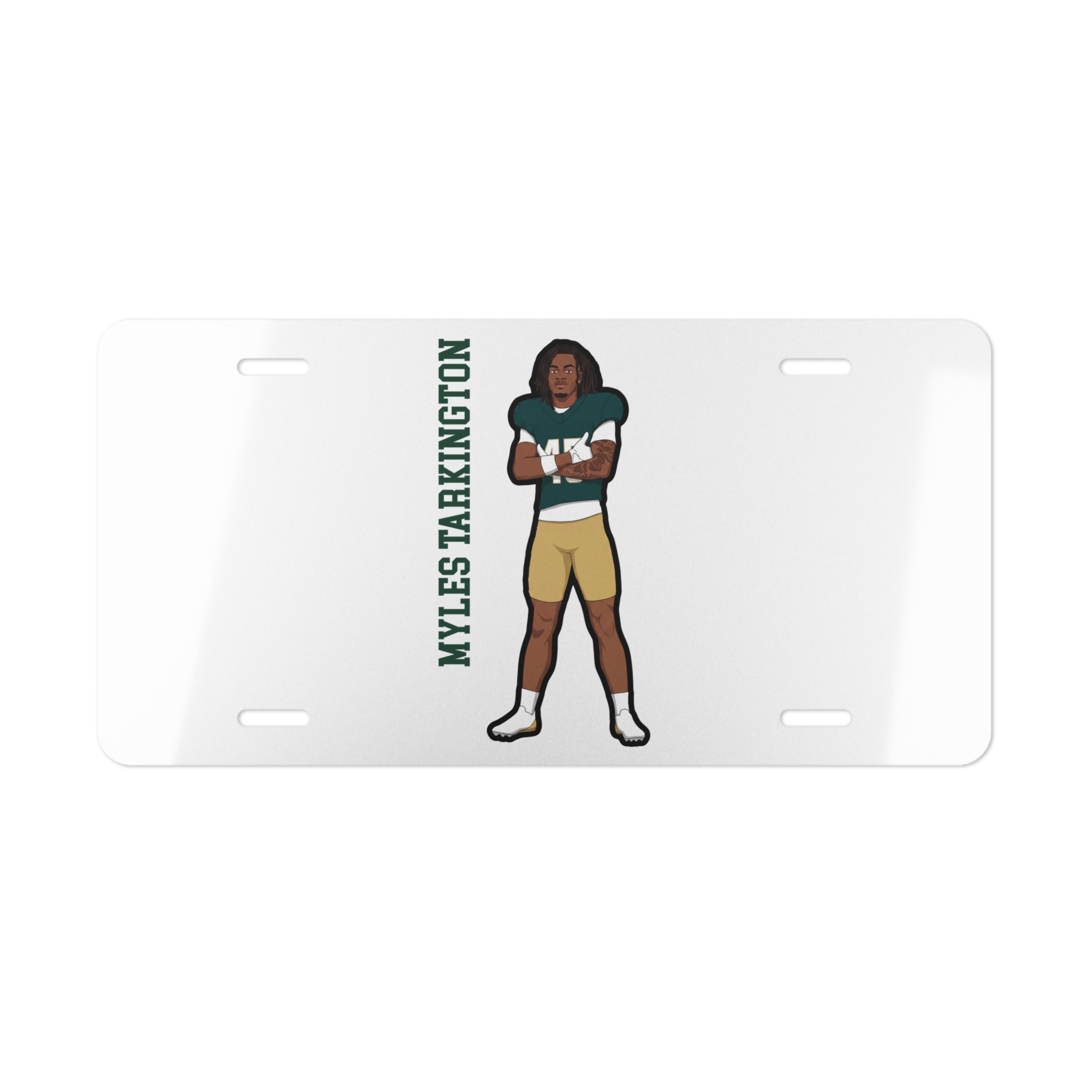 License Plate — character_name_vertical in Classic