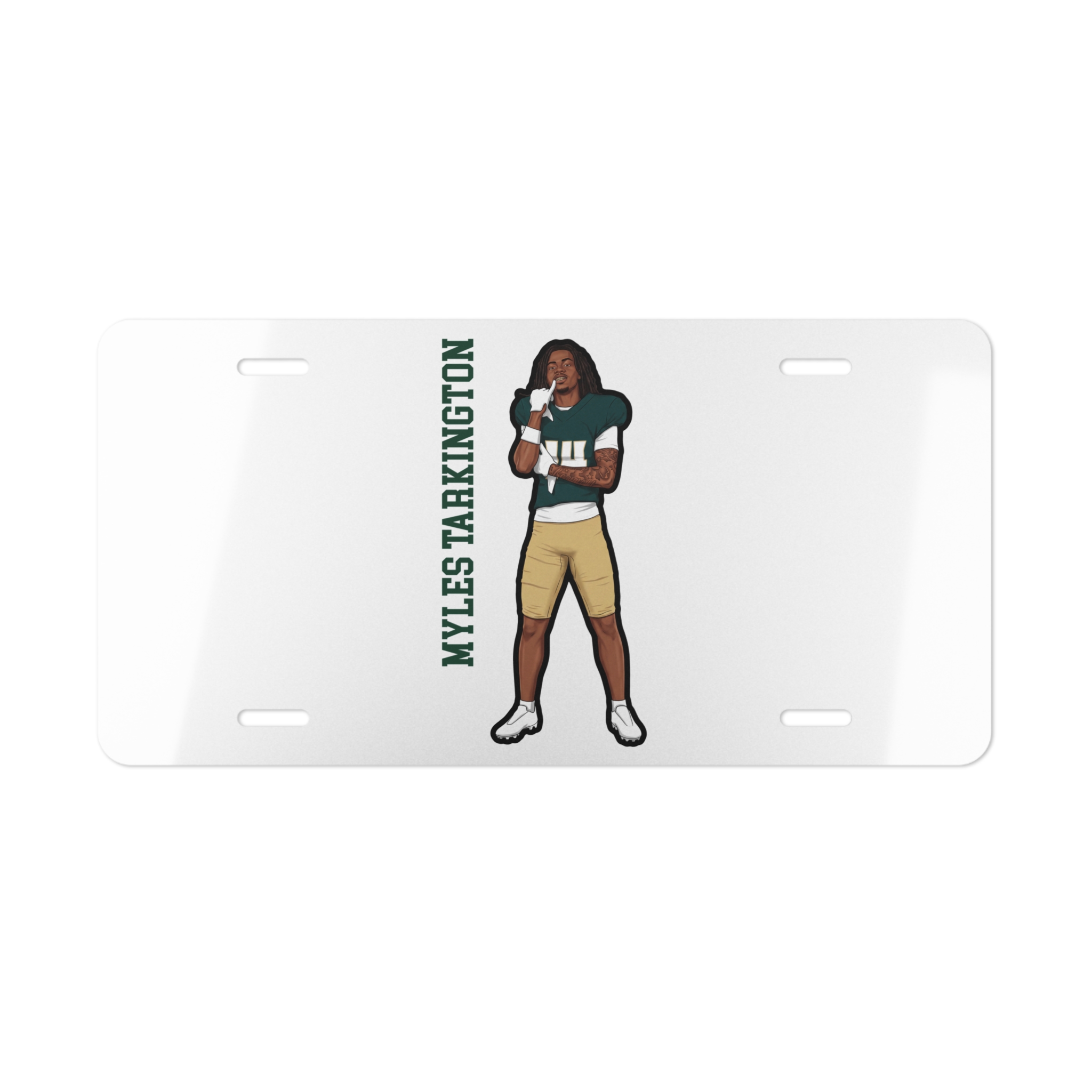License Plate — character_name_vertical in Classic
