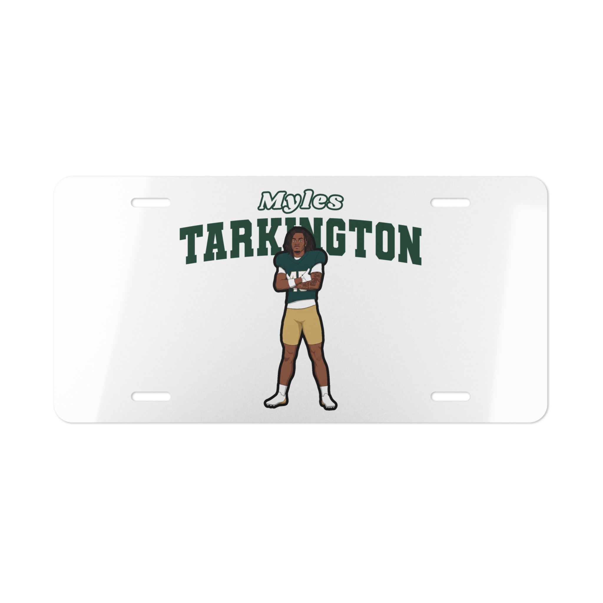 License Plate — character_name_arch in Classic