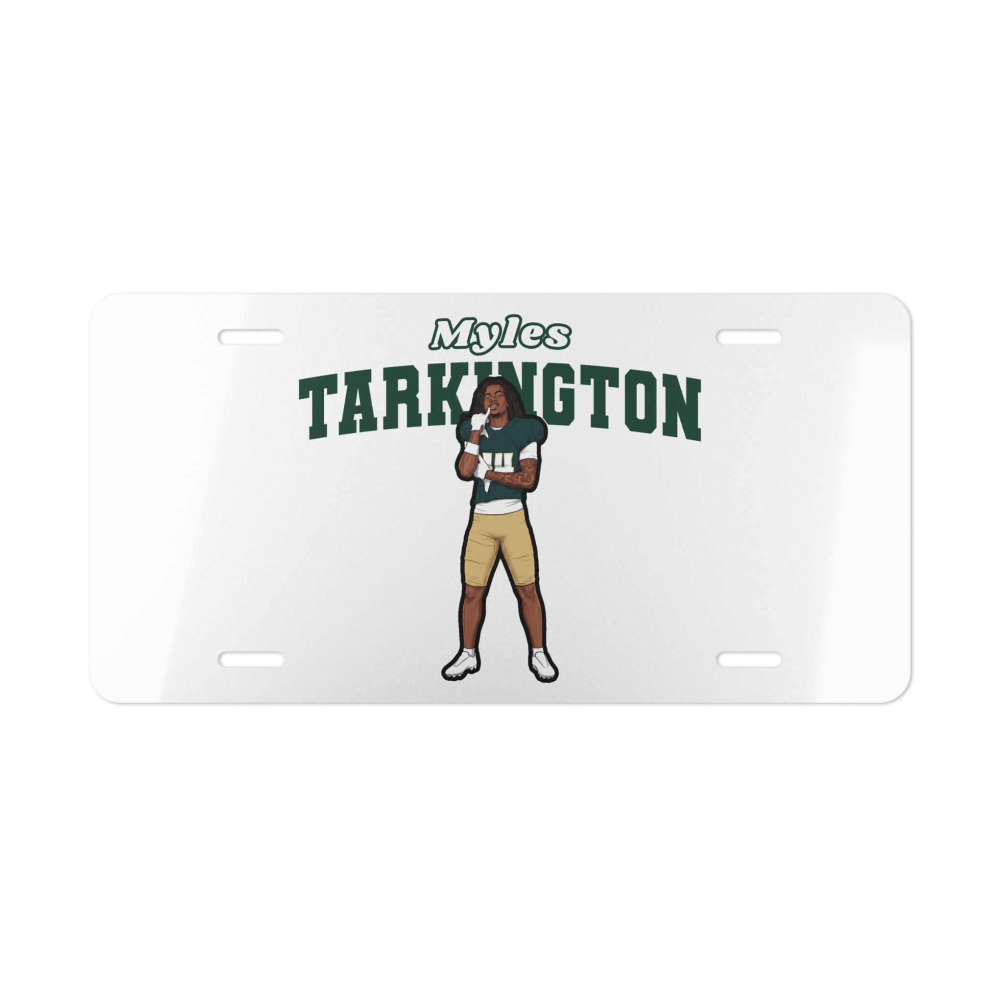 License Plate — character_name_arch in Classic