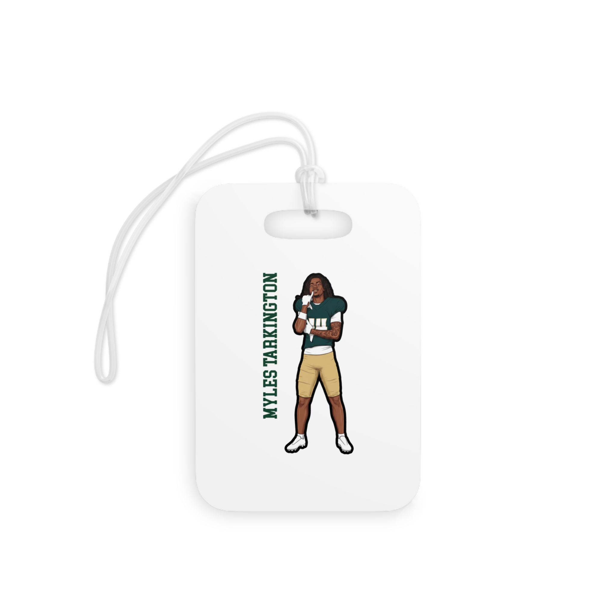 Bag Tag — character_name_vertical in Classic