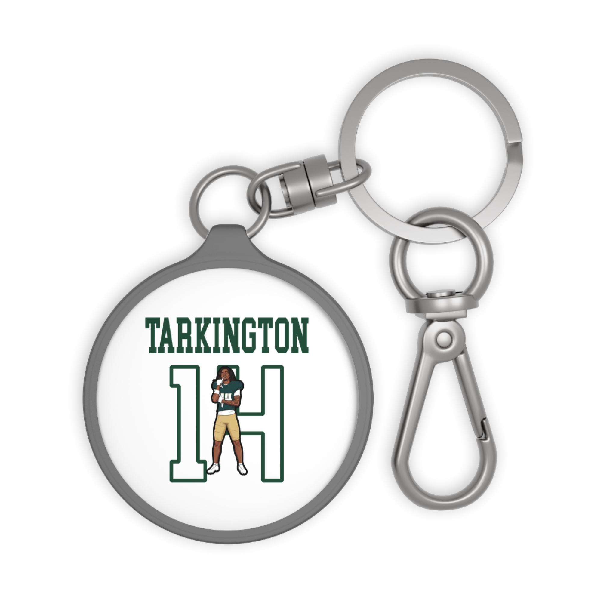 Keychain — character_shirsey in Grey