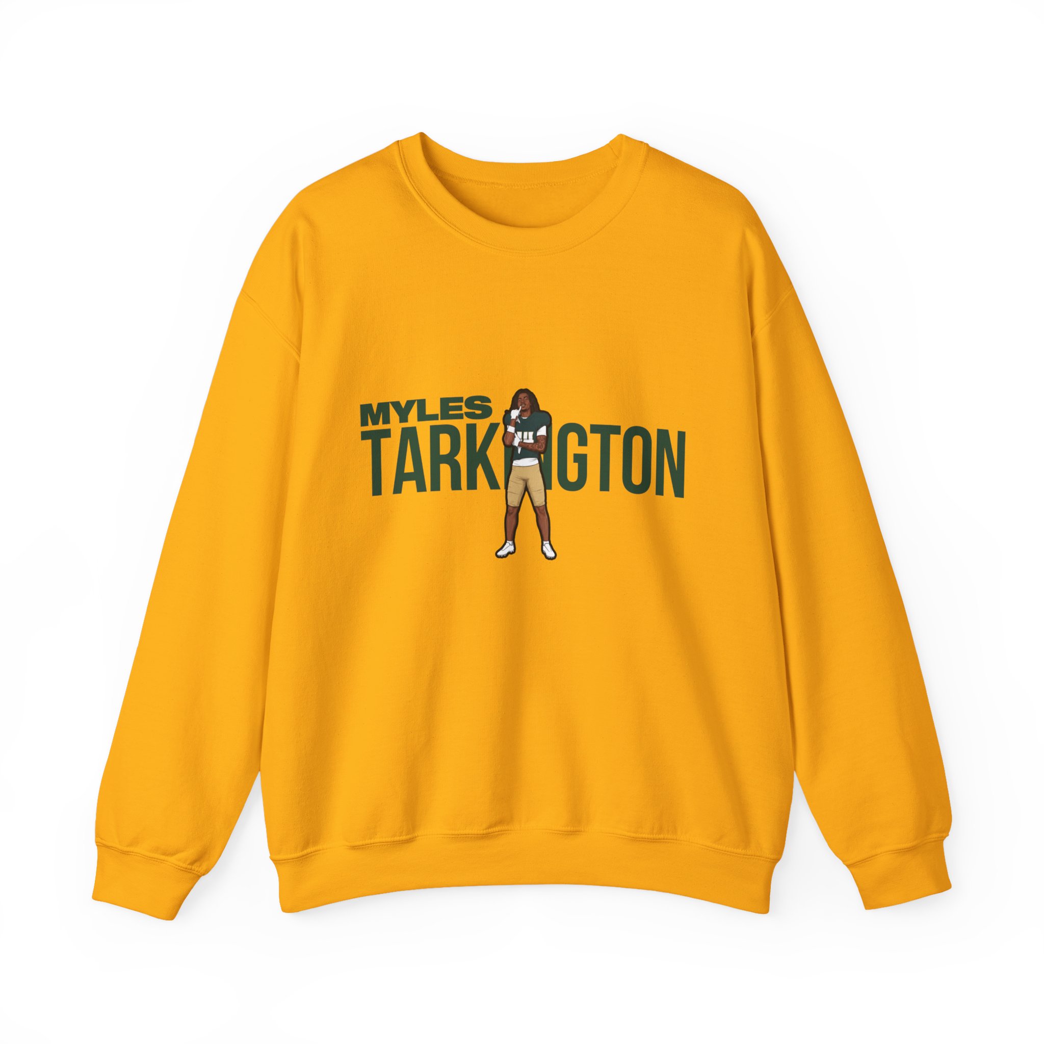 Crewneck Sweatshirt — character_player_name in Gold
