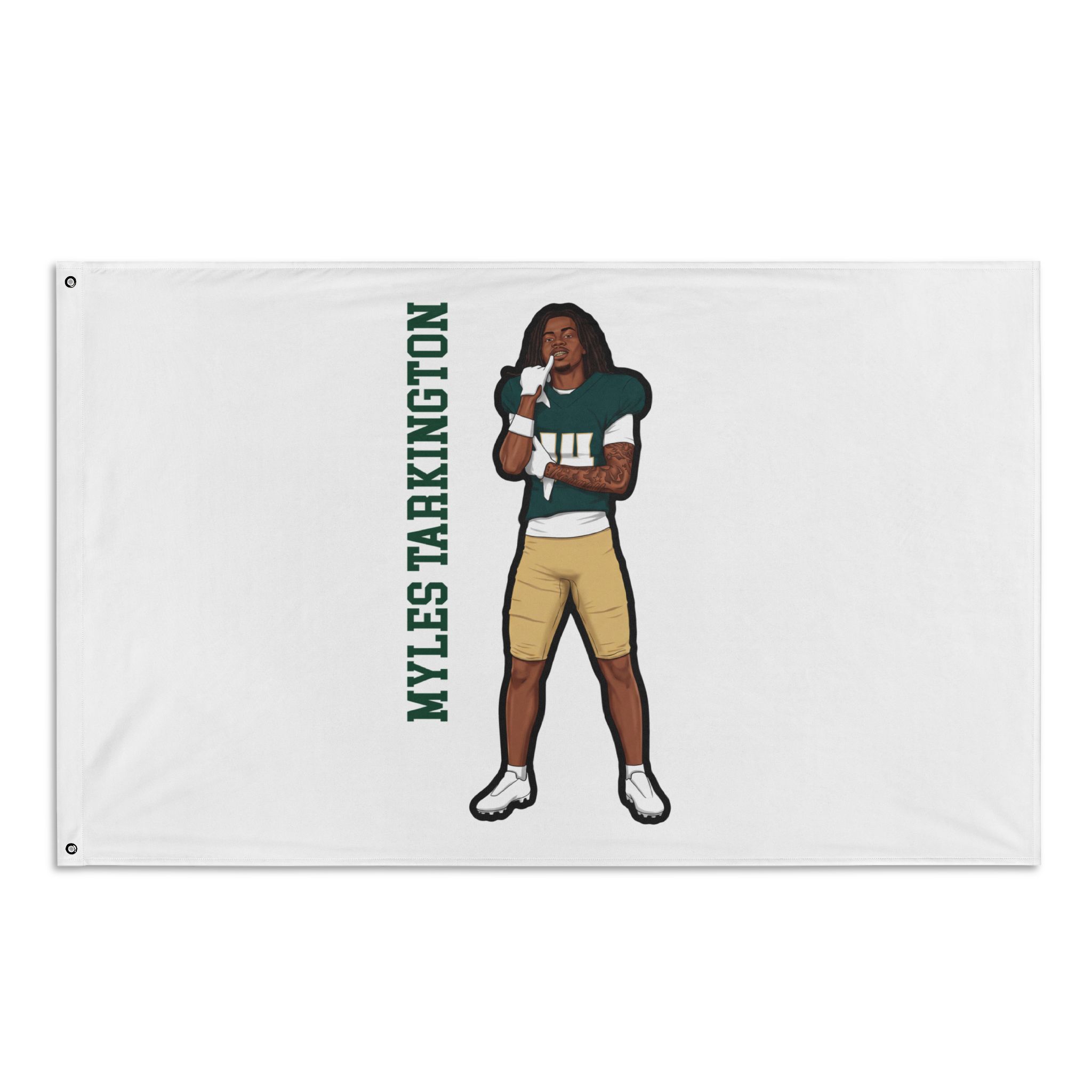 Flag (35 × 56 in) — character_name_vertical in Classic