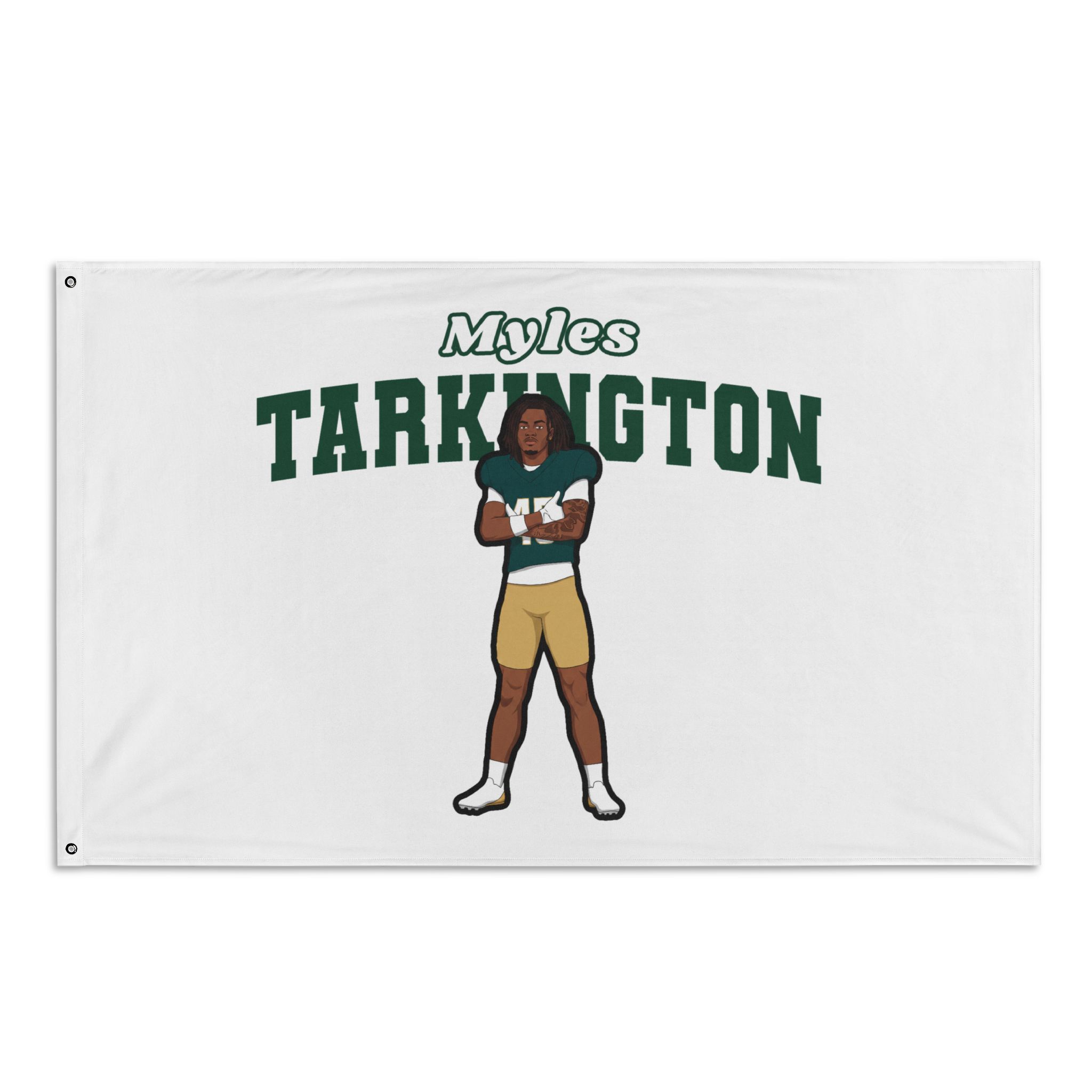 Flag (35 × 56 in) — character_name_arch in Classic