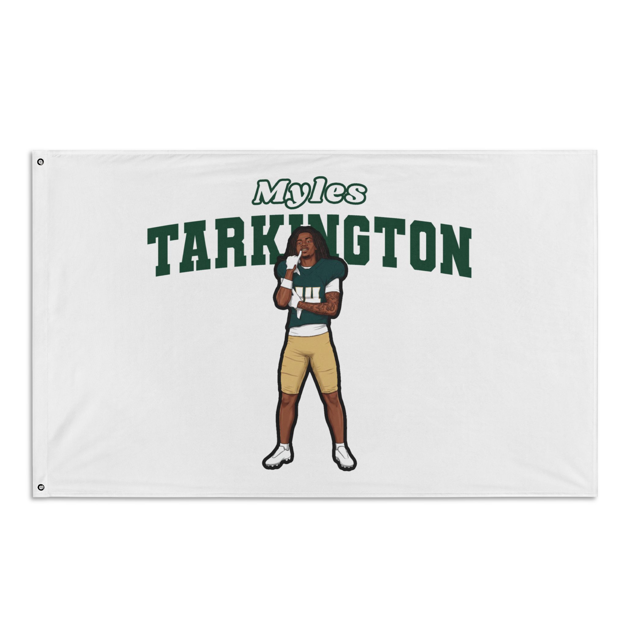 Flag (35 × 56 in) — character_name_arch in Classic