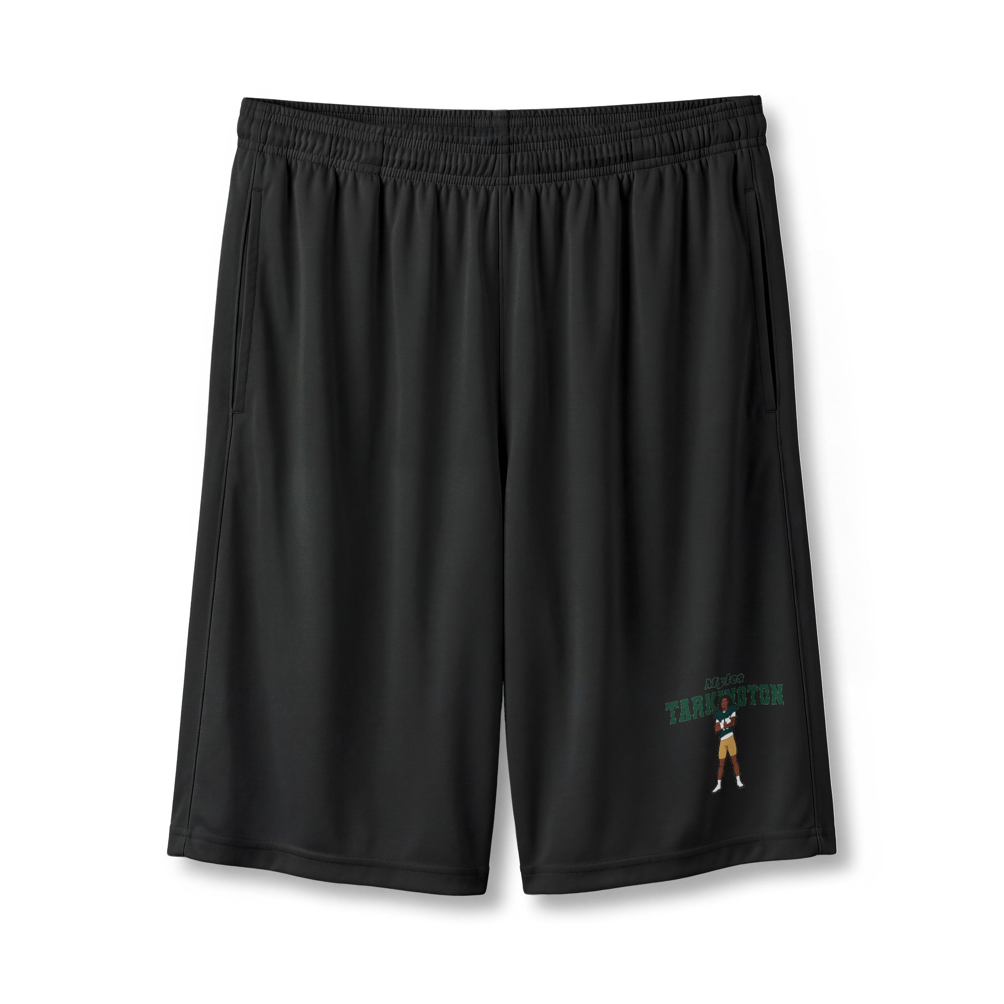 Shorts — character_name_arch in Black