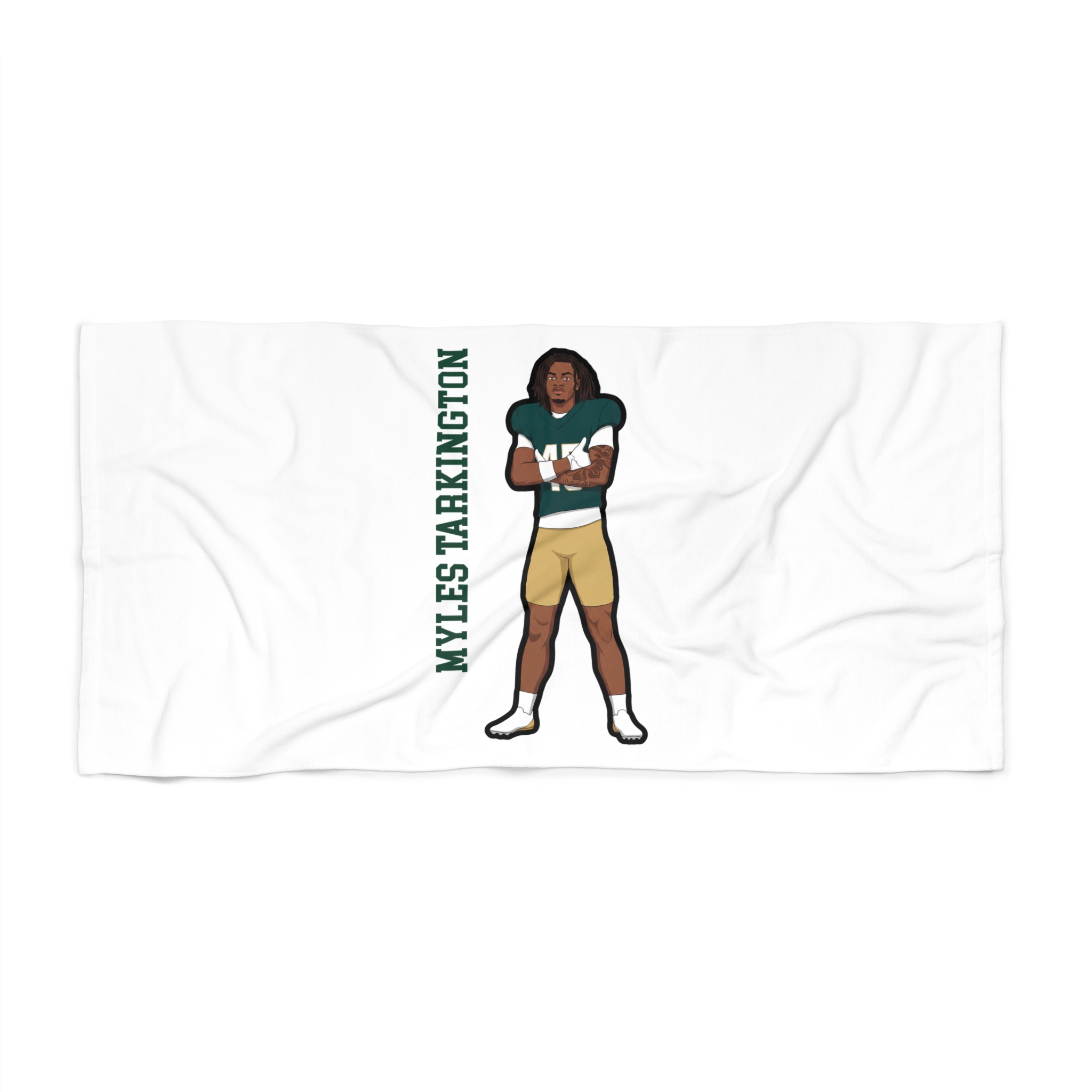 Beach Towel — character_name_vertical in Classic