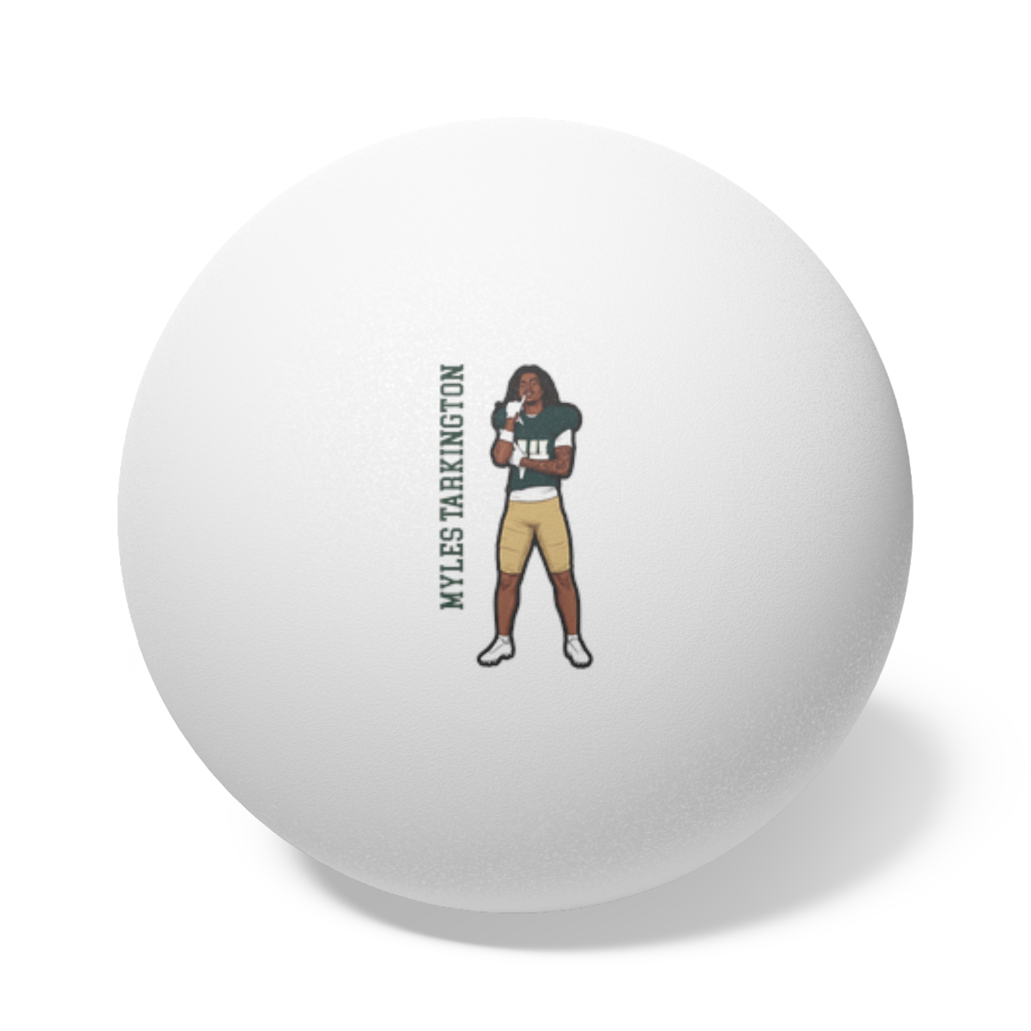 Ping Pong Balls, 6 pcs — character_name_vertical in White