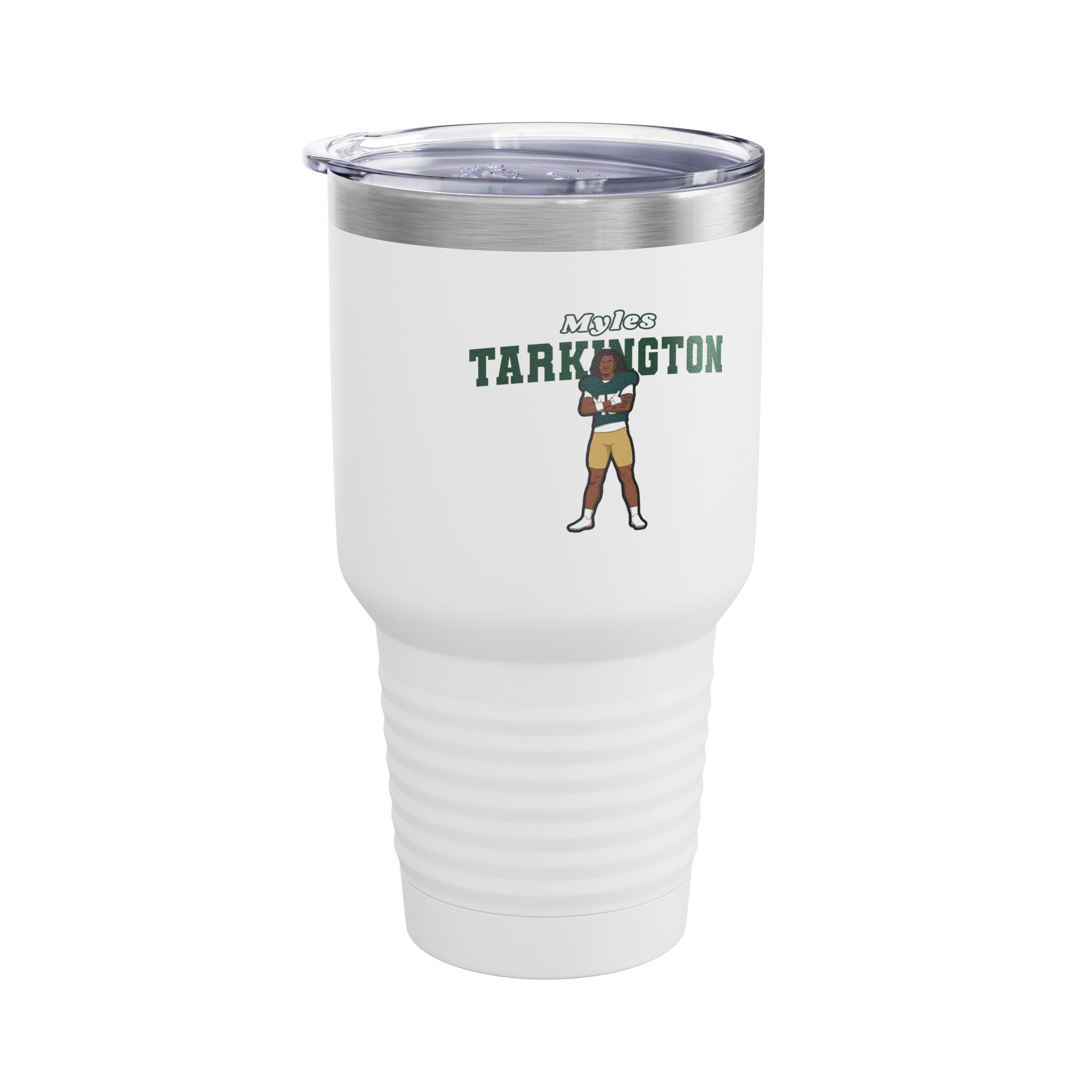 30oz Tumbler — character_name_arch in White
