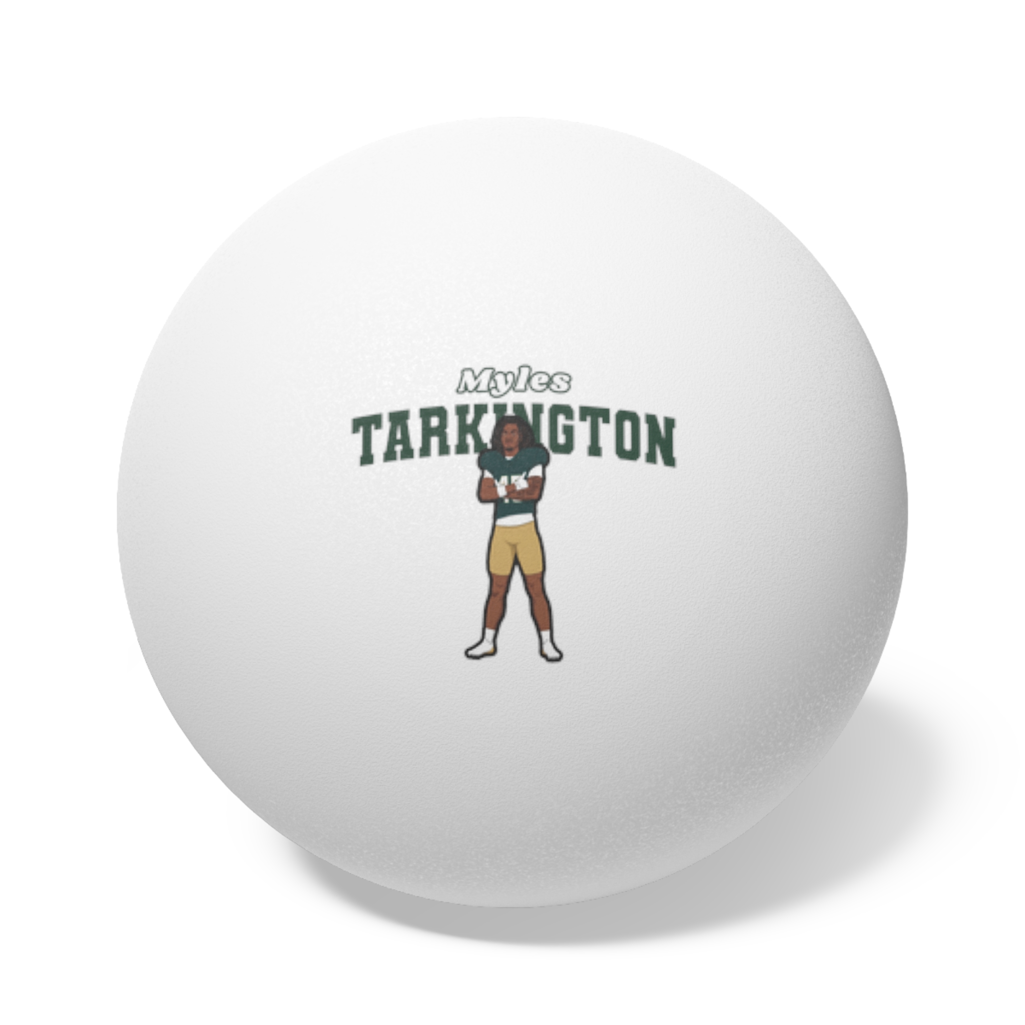 Ping Pong Balls, 6 pcs — character_name_arch in White
