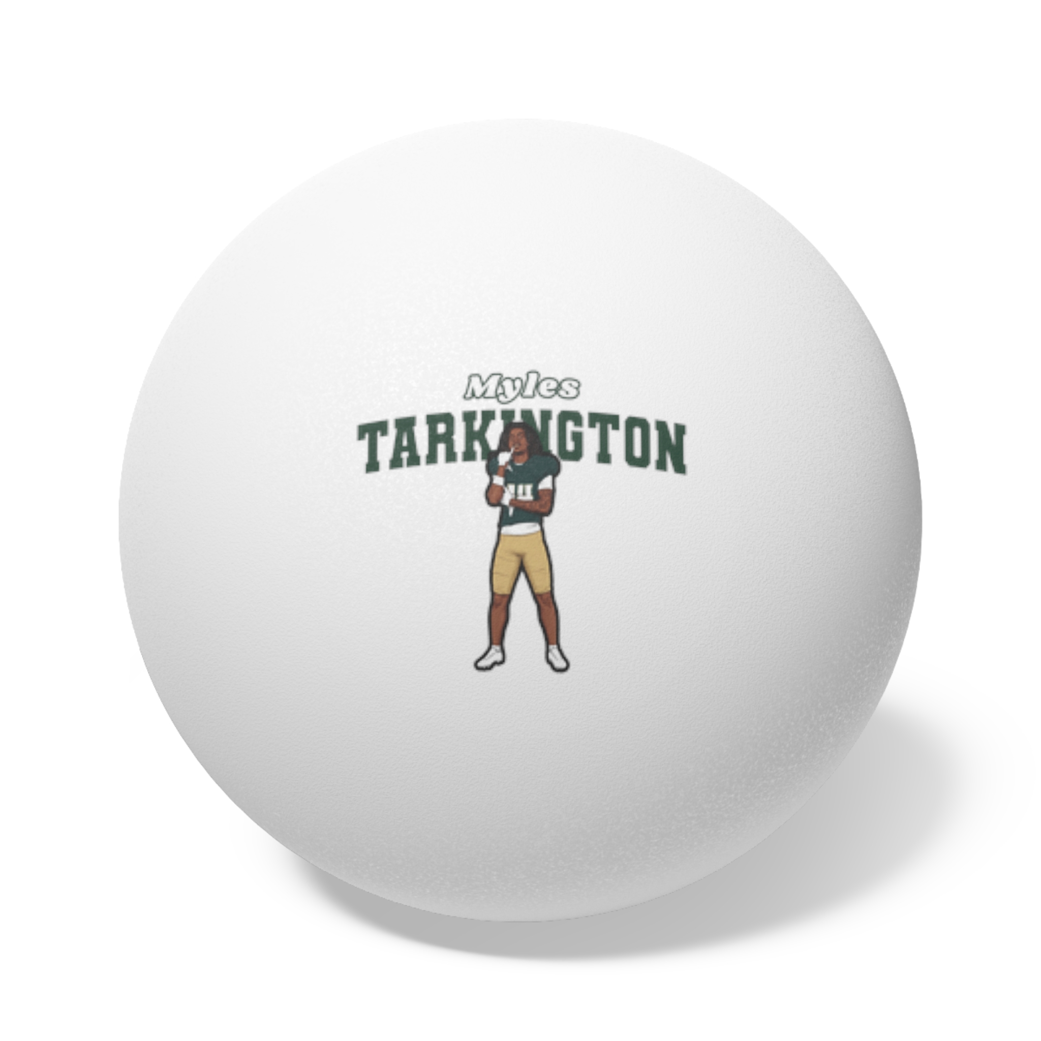 Ping Pong Balls, 6 pcs — character_name_arch in White