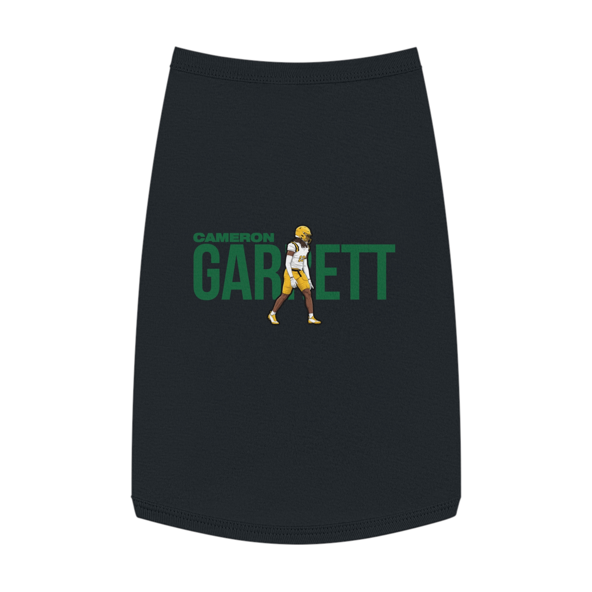 Pet Tank Top — character_player_name in White