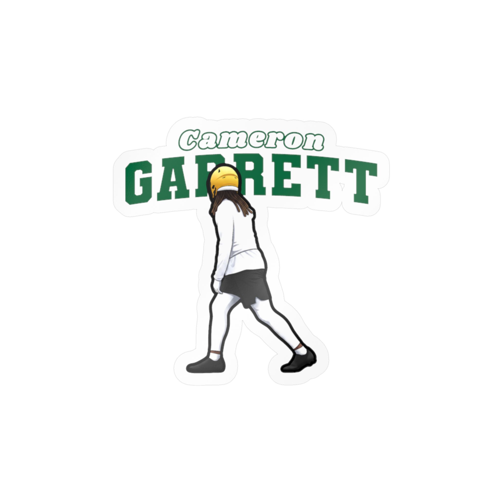 Vinyl Sticker — character_name_arch in Classic