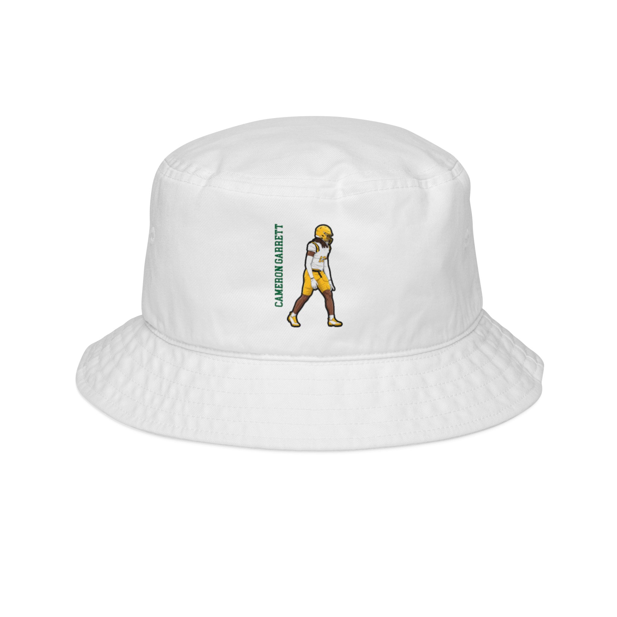 Bucket Hat — character_name_vertical in White