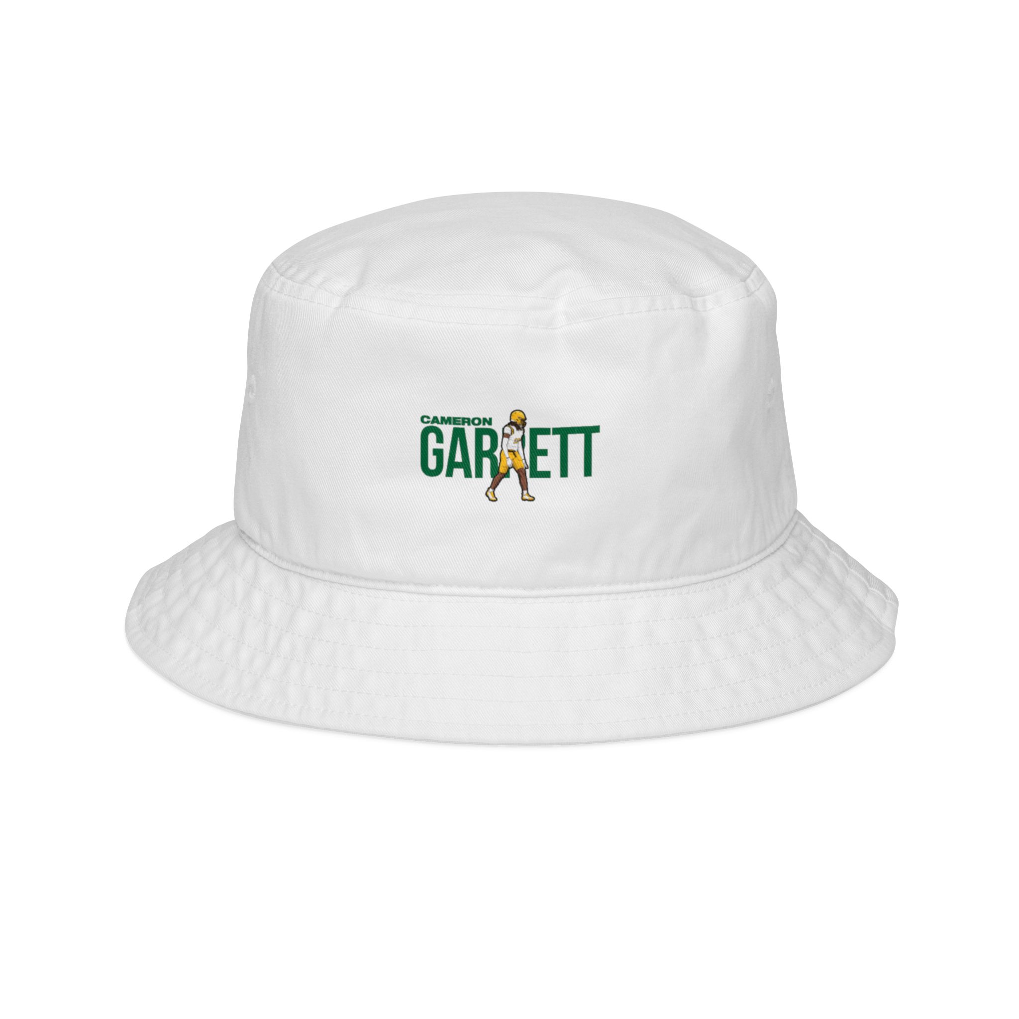 Bucket Hat — character_player_name in White