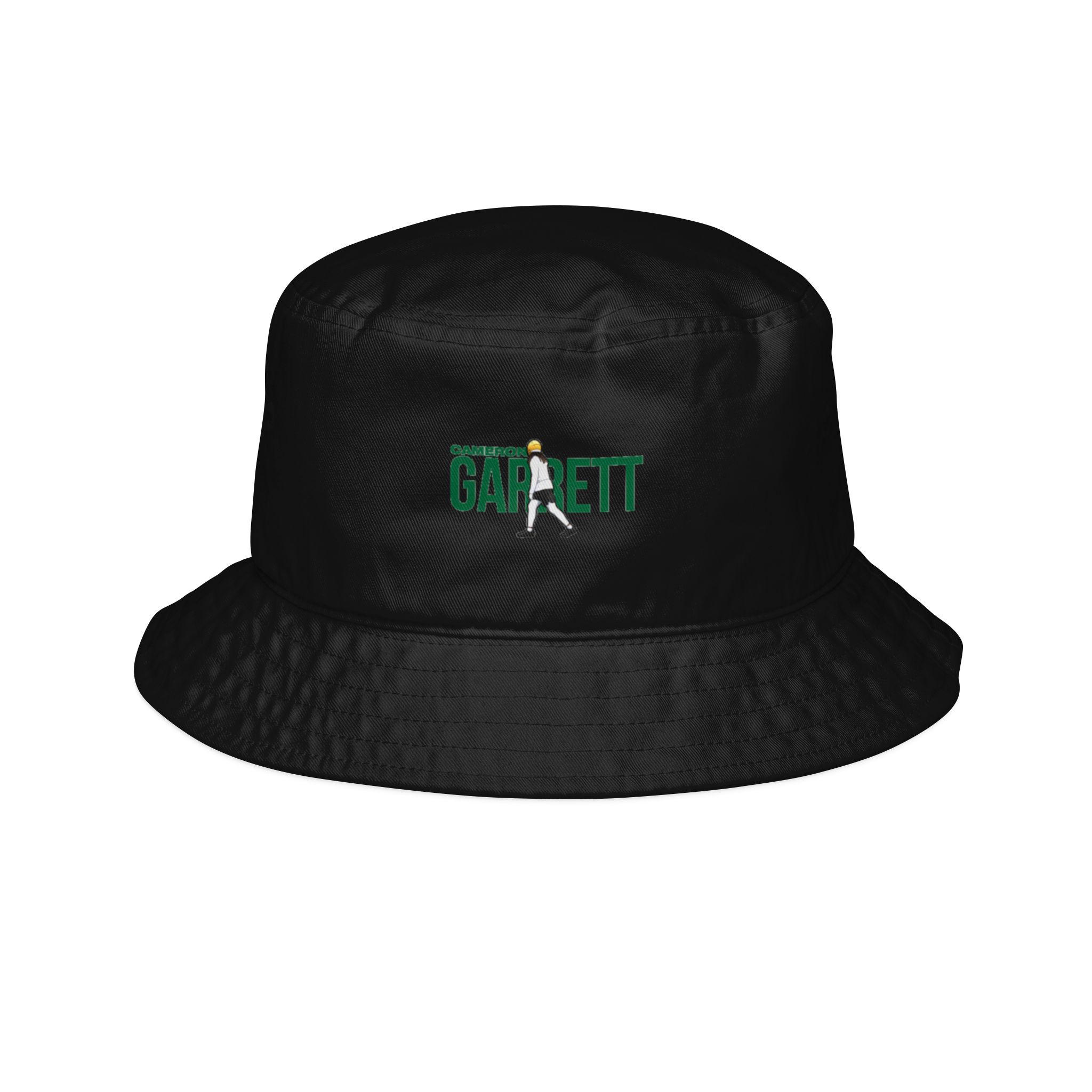 Bucket Hat — character_player_name in Black