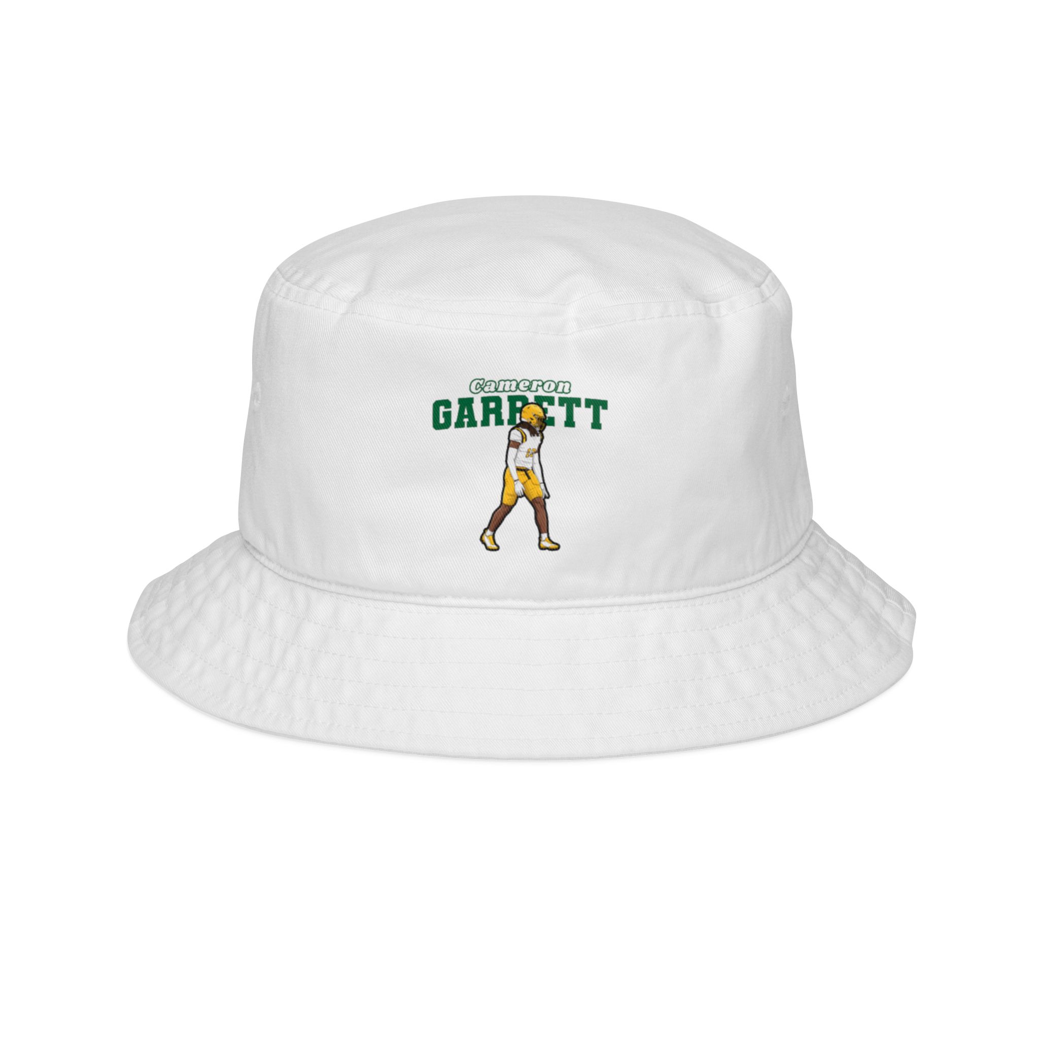Bucket Hat — character_name_arch in White