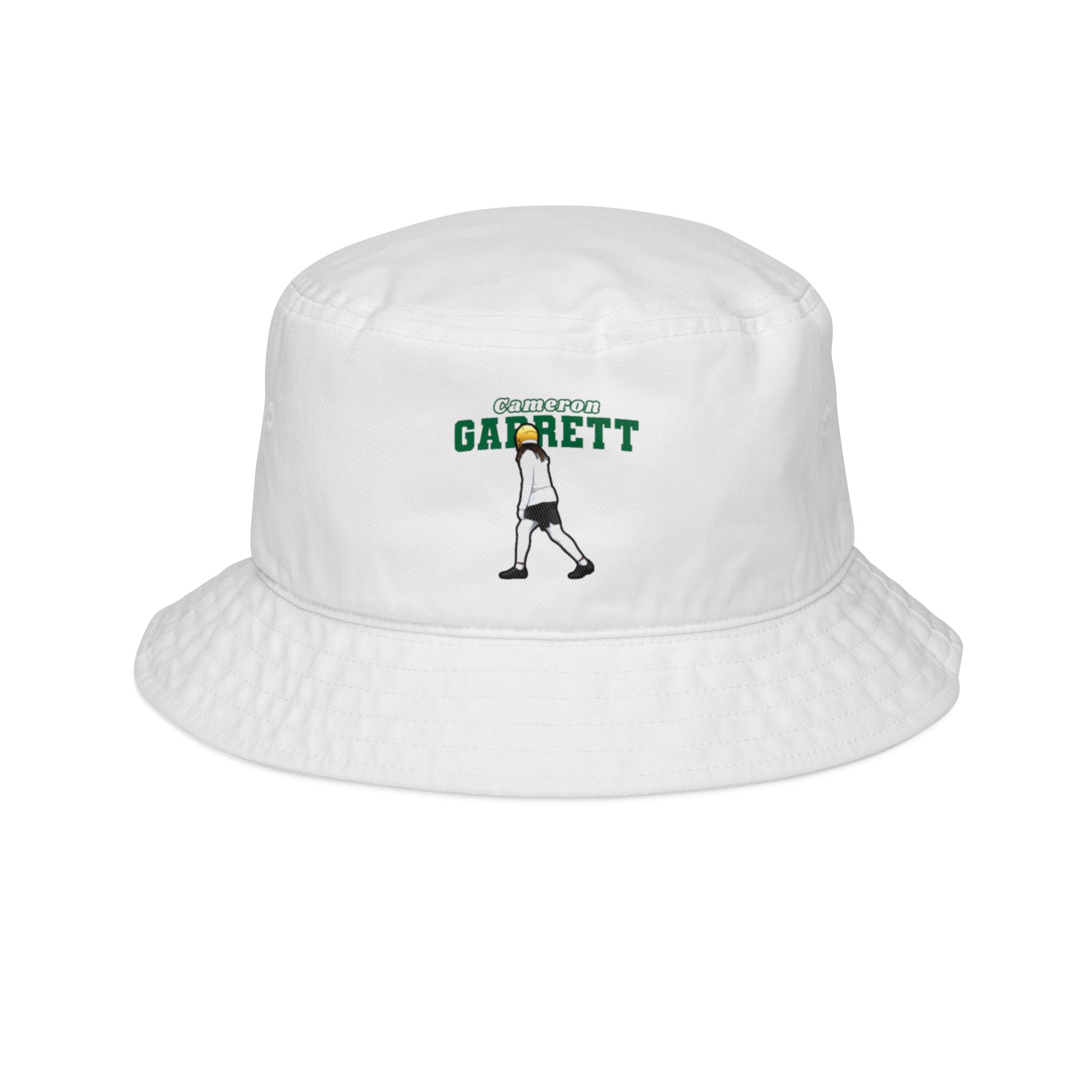 Bucket Hat — character_name_arch in White