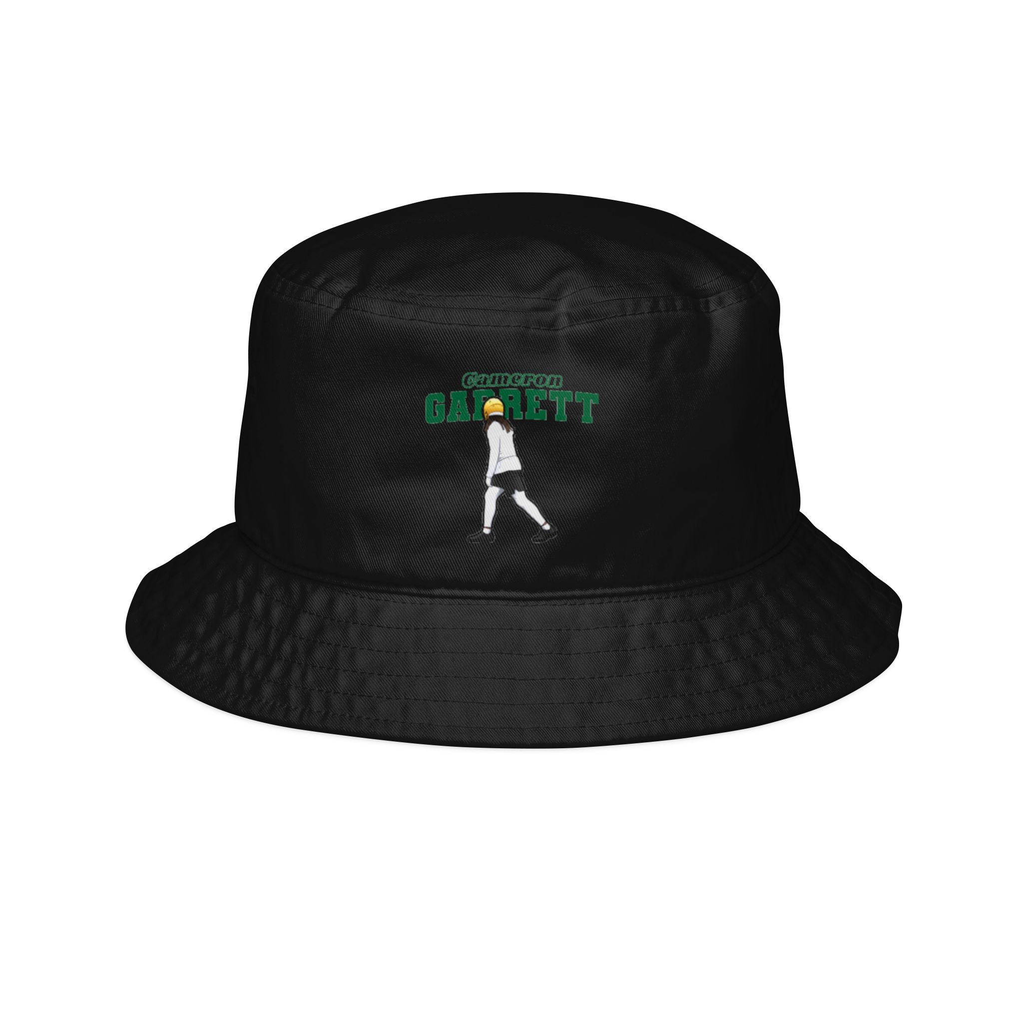 Bucket Hat — character_name_arch in Black
