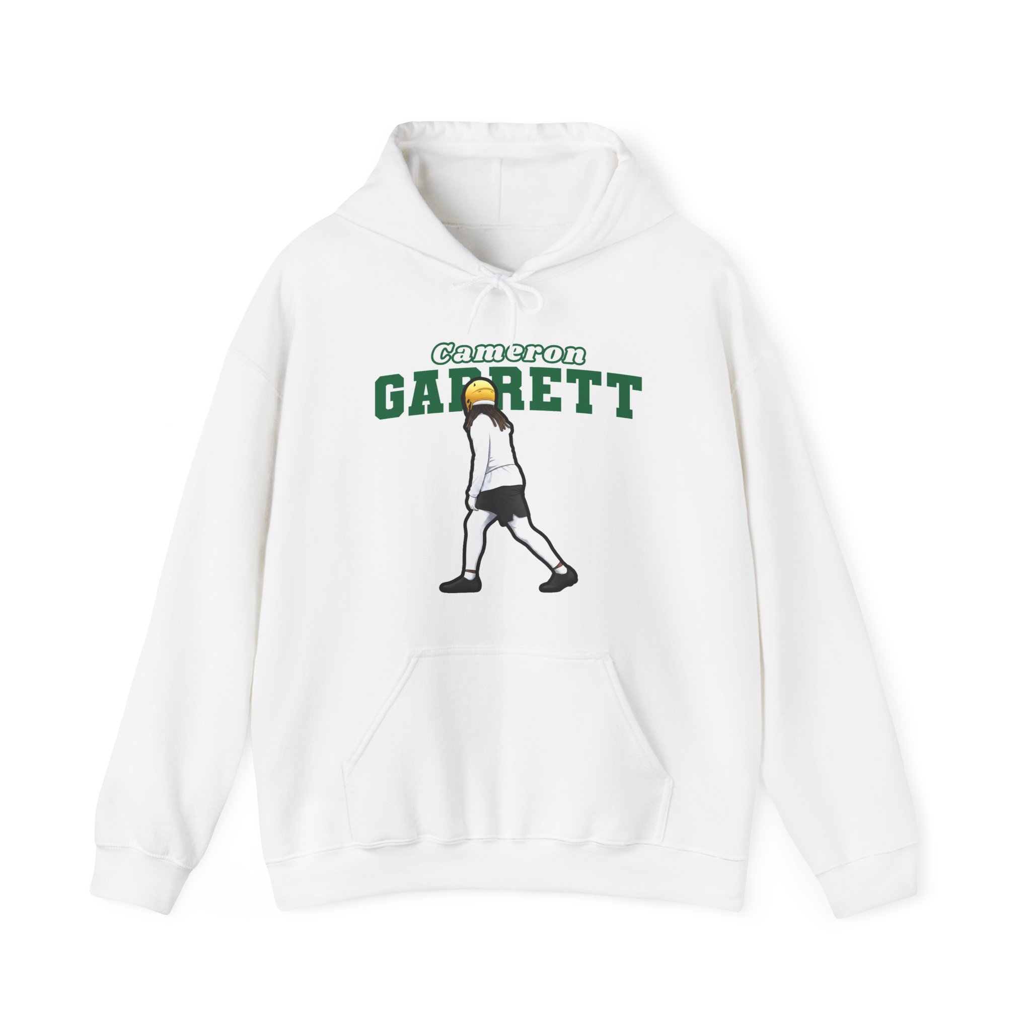 Hoodie — character_name_arch in White