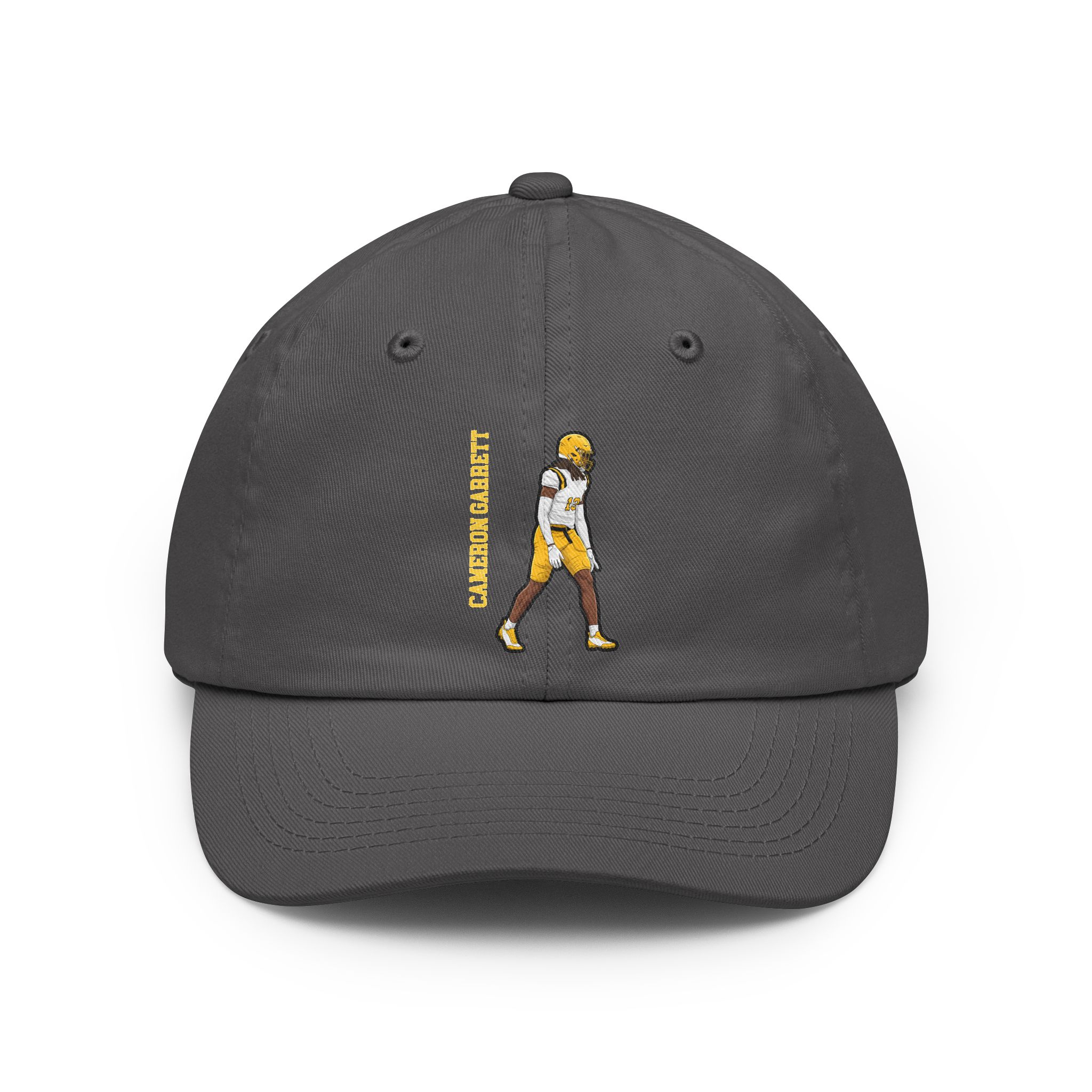 Classic Cap — character_name_vertical in Grey