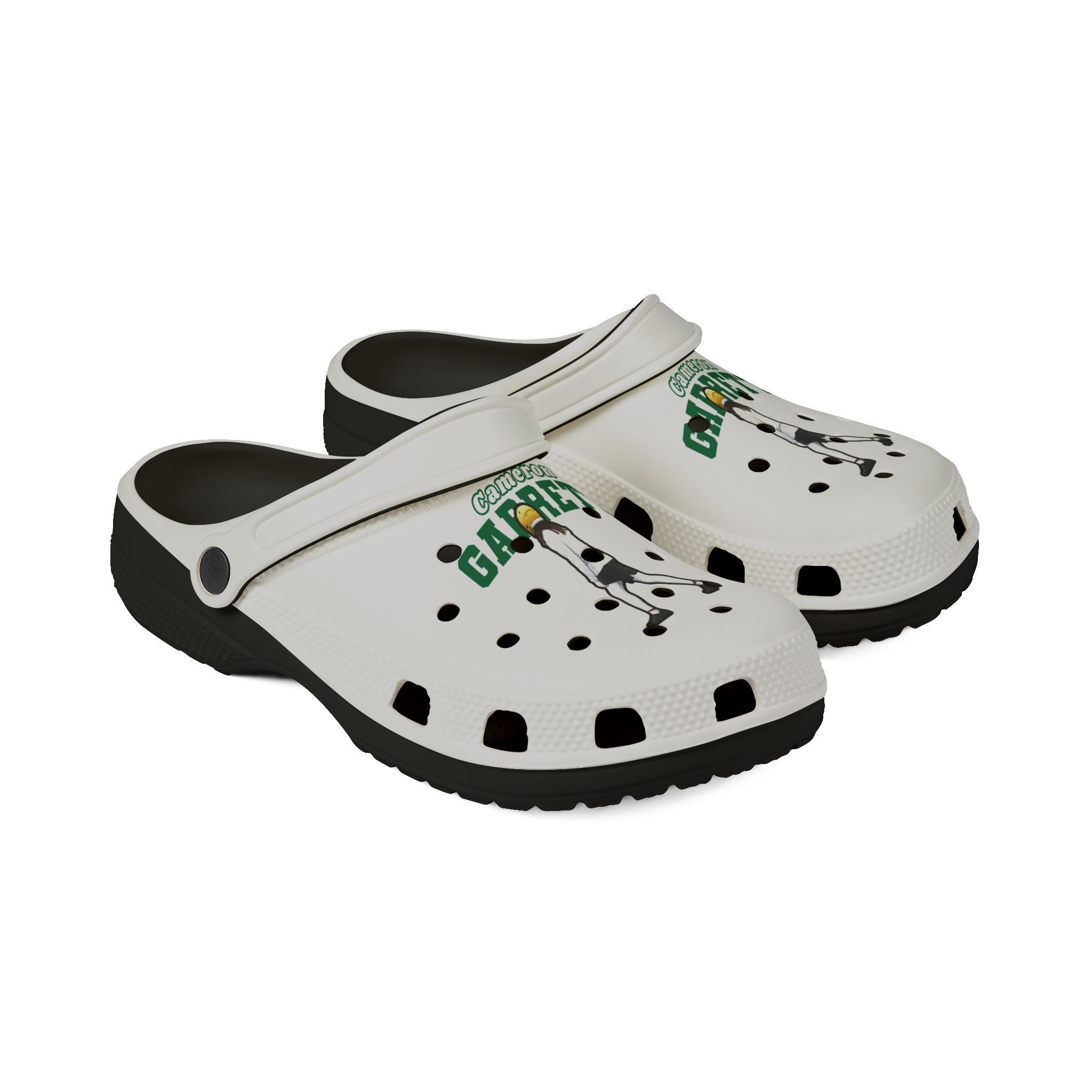 Rubber Clogs — character_name_arch in Black