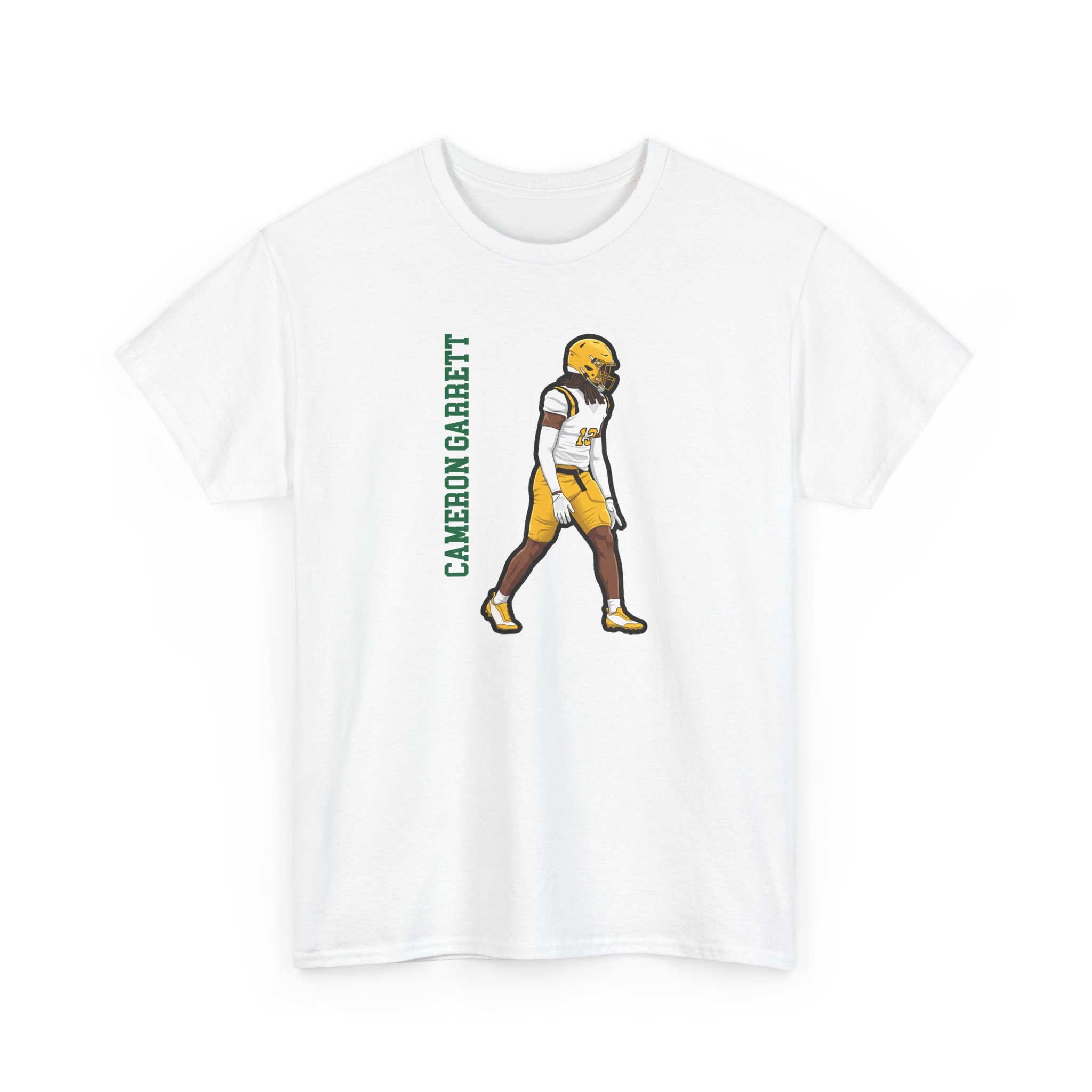 Tee — character_name_vertical in White