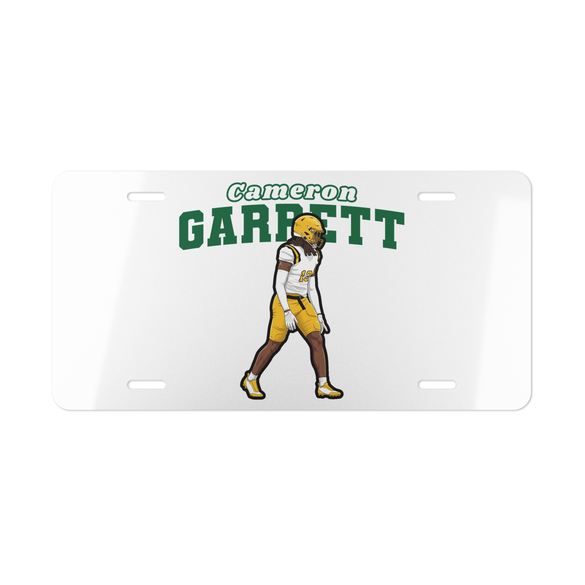 License Plate — character_name_arch in Classic