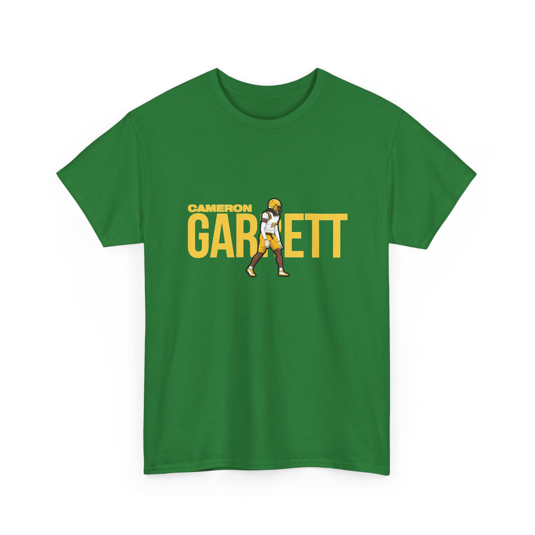 Tee — character_player_name in Green