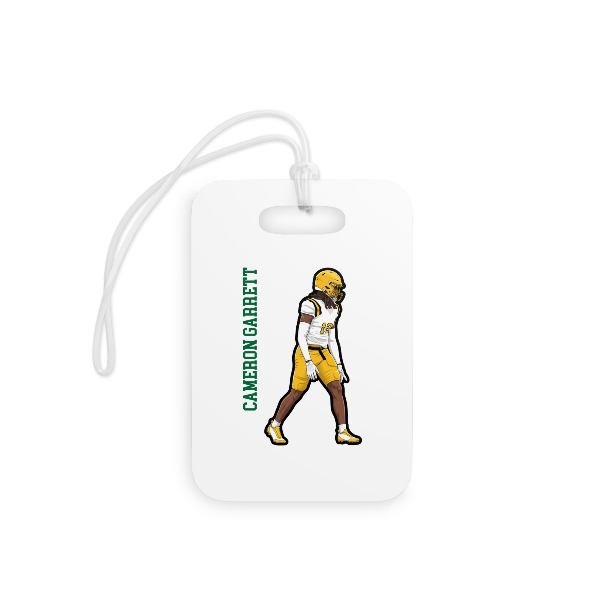 Bag Tag — character_name_vertical in Classic