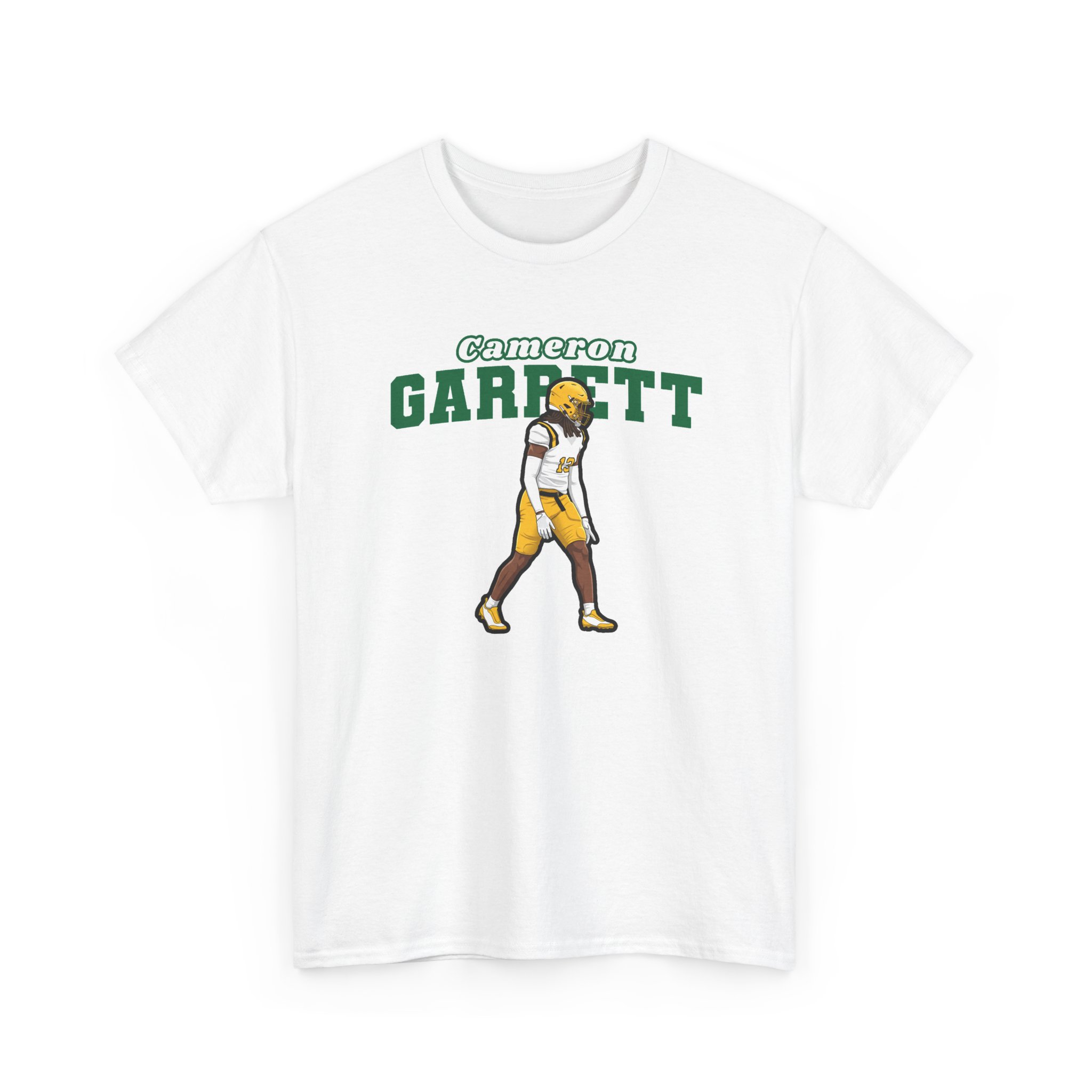 Tee — character_name_arch in White