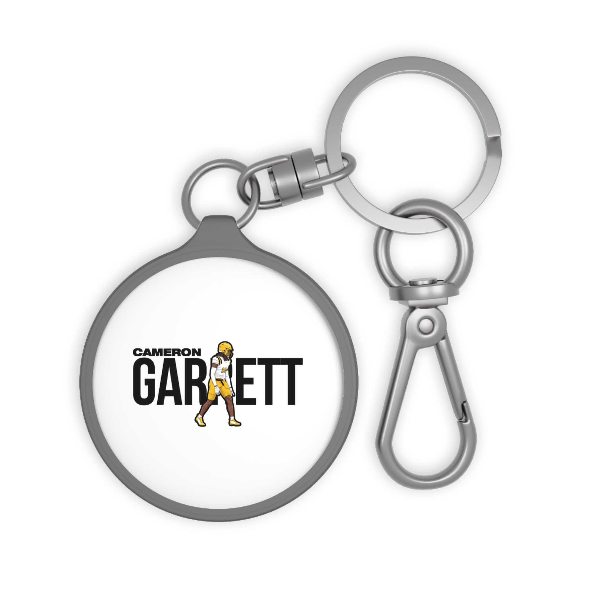 Keychain — character_player_name in Grey
