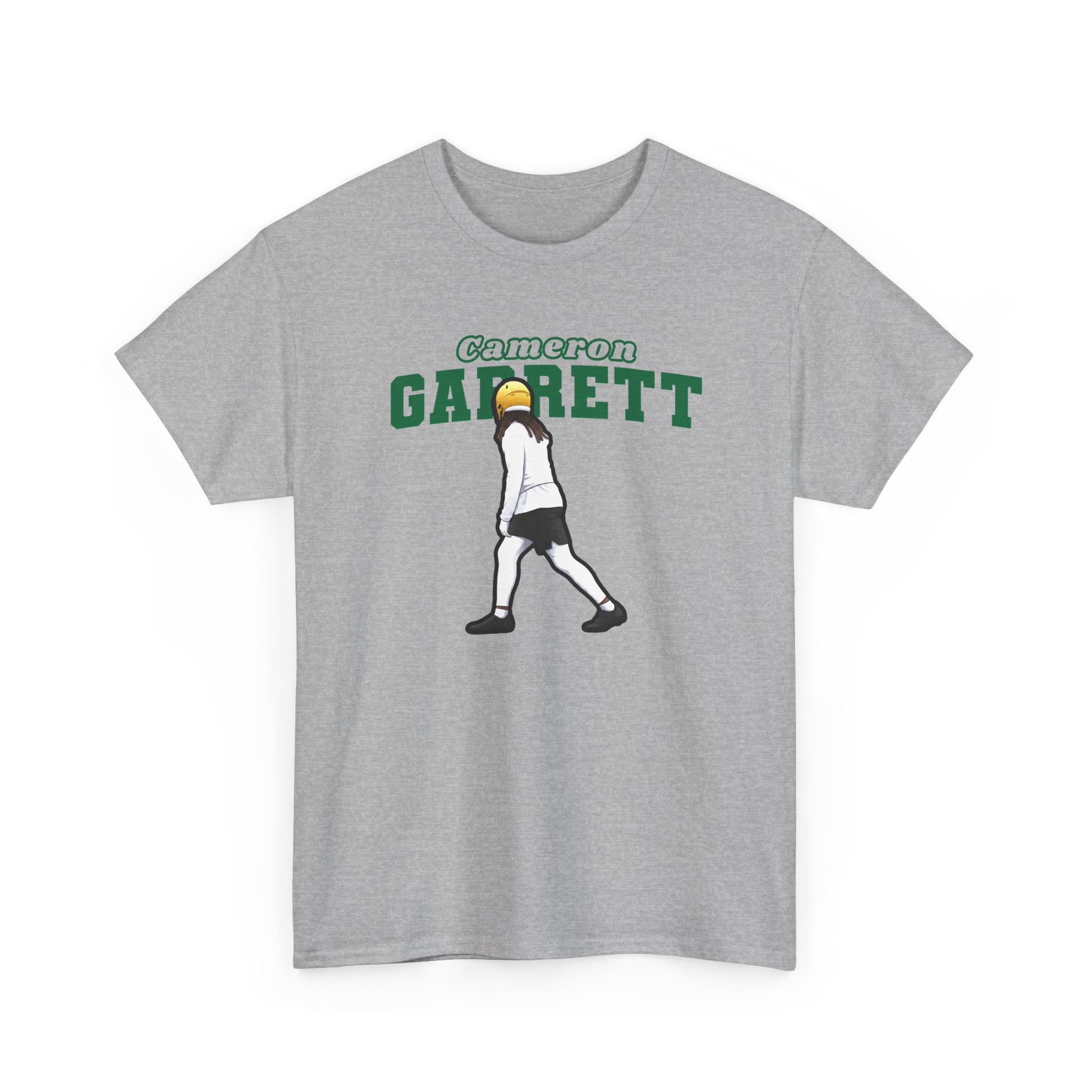 Tee — character_name_arch in Grey