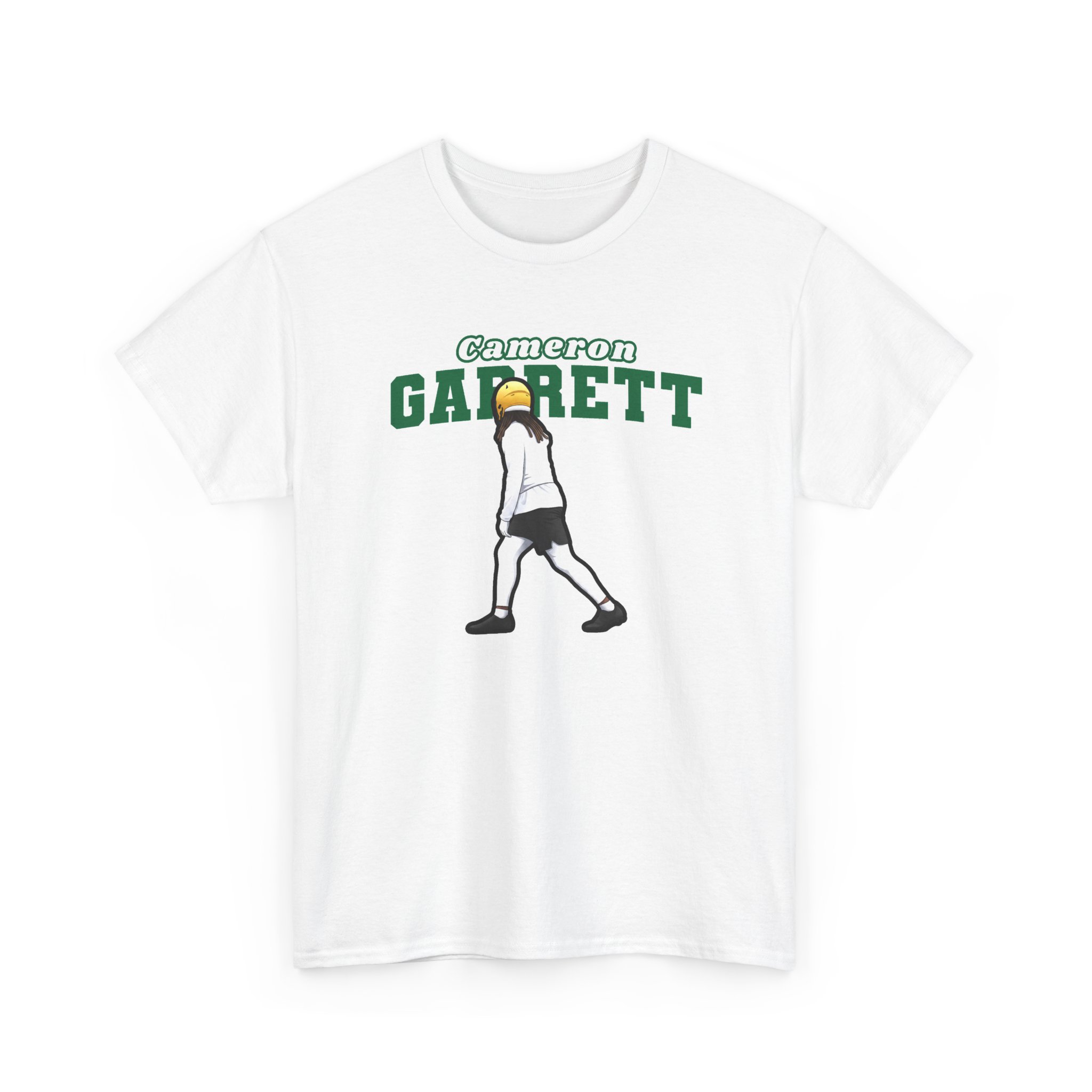 Tee — character_name_arch in White