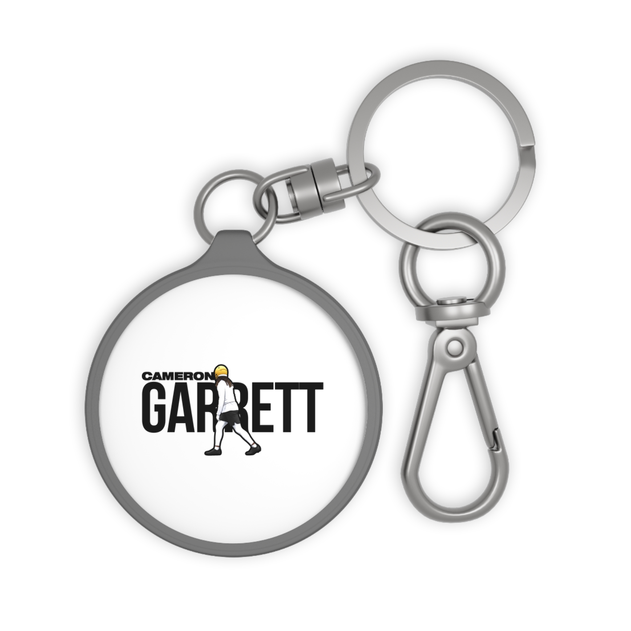 Keychain — character_player_name in Grey