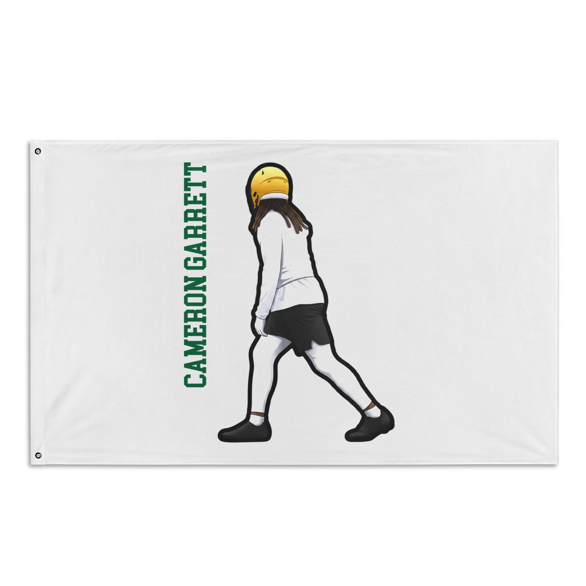 Flag (35 × 56 in) — character_name_vertical in Classic