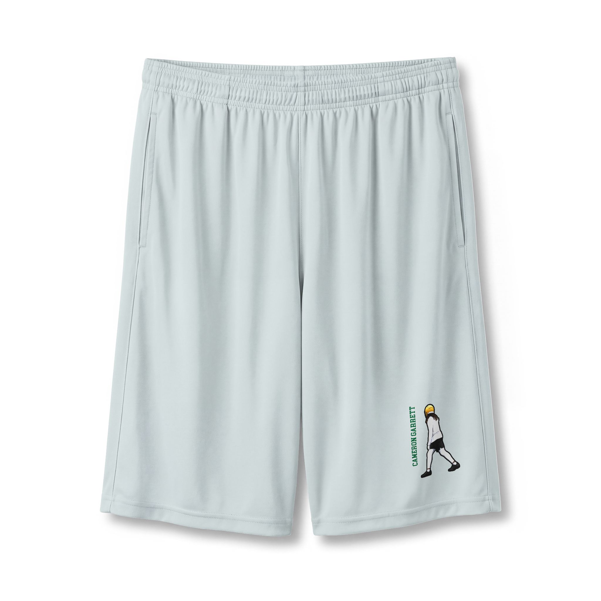 Shorts — character_name_vertical in Silver